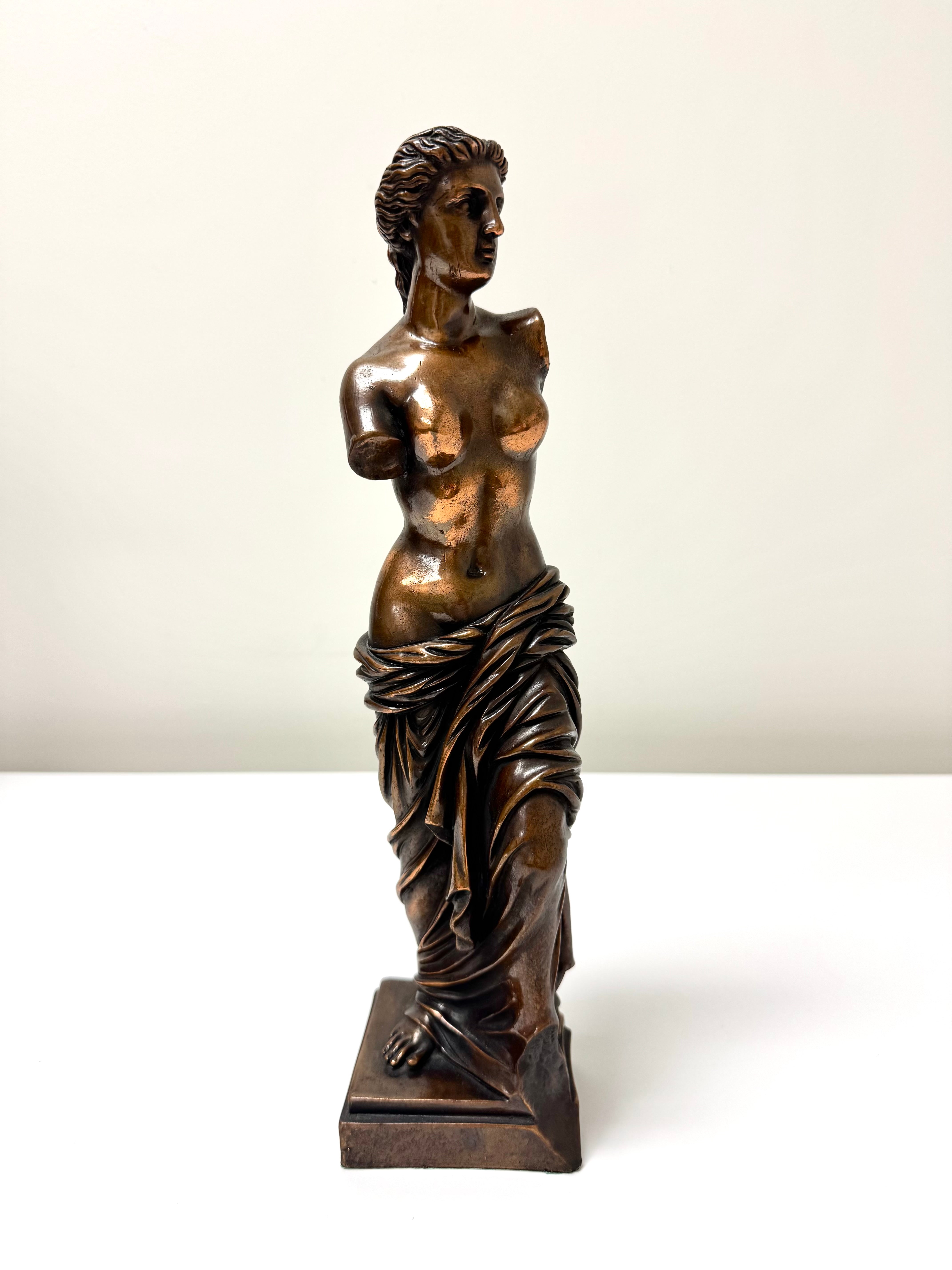 Patinated Copper Venus Figure