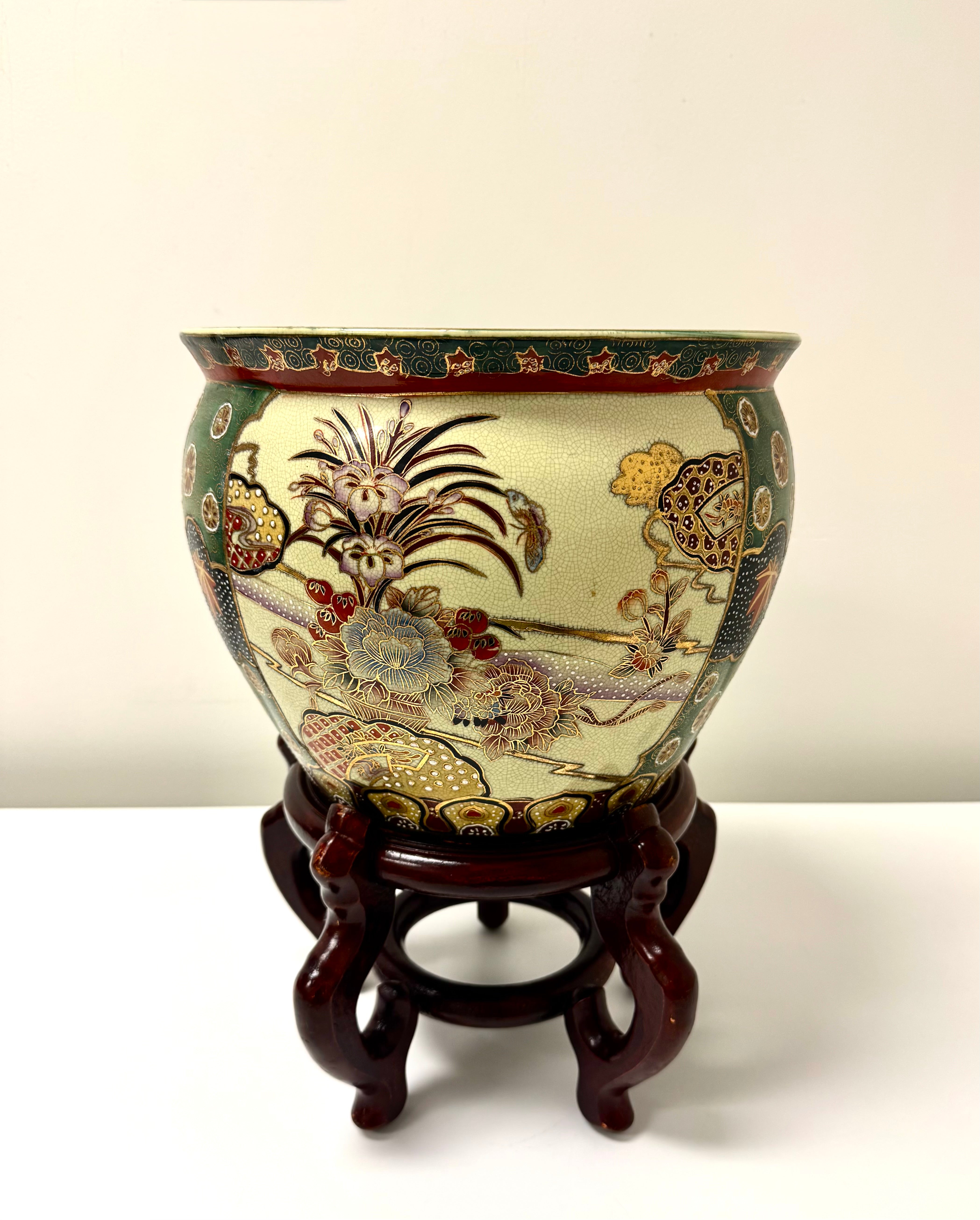 Floral & Koi Jardinere