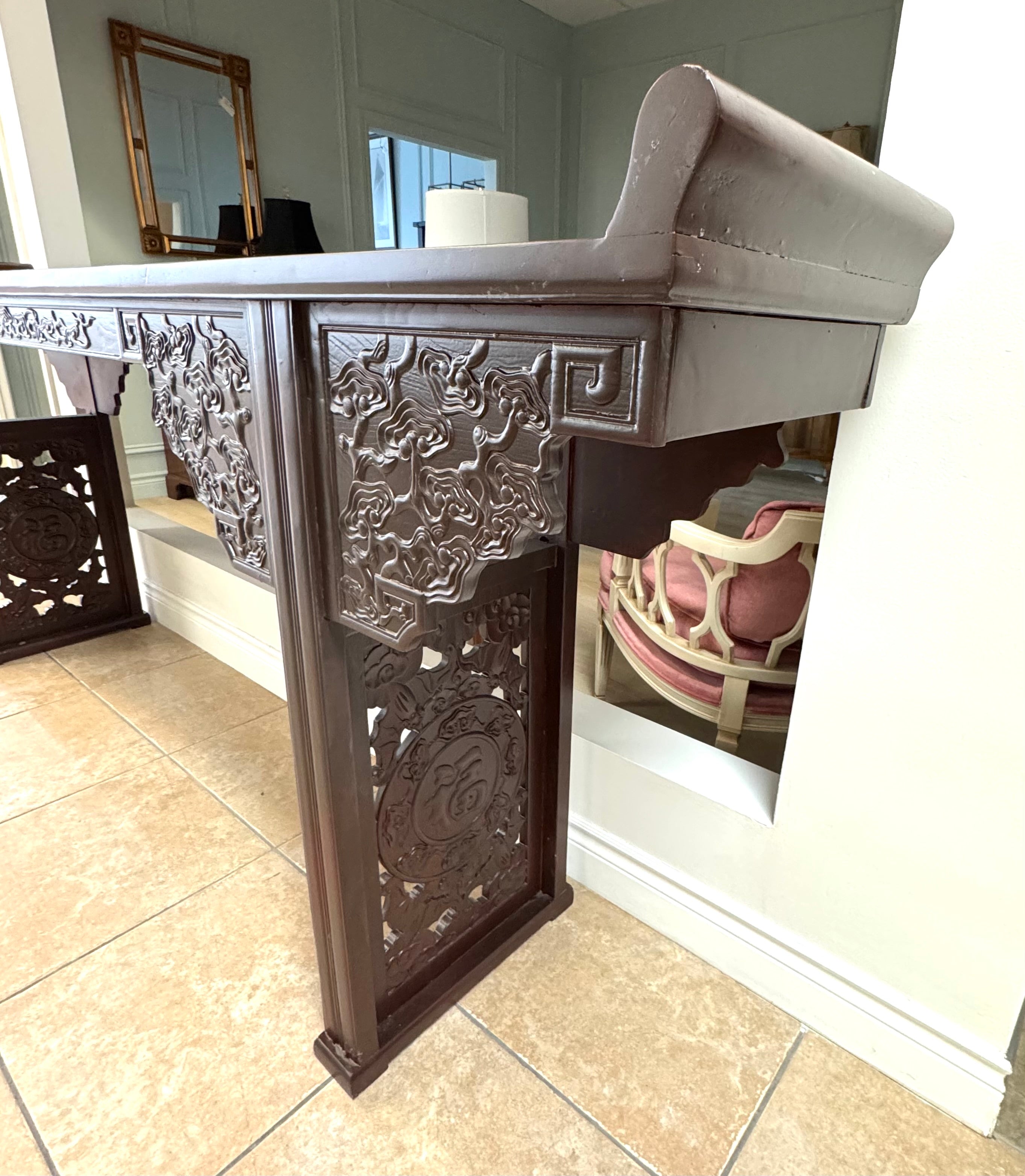 Traditional Asian Altar Console