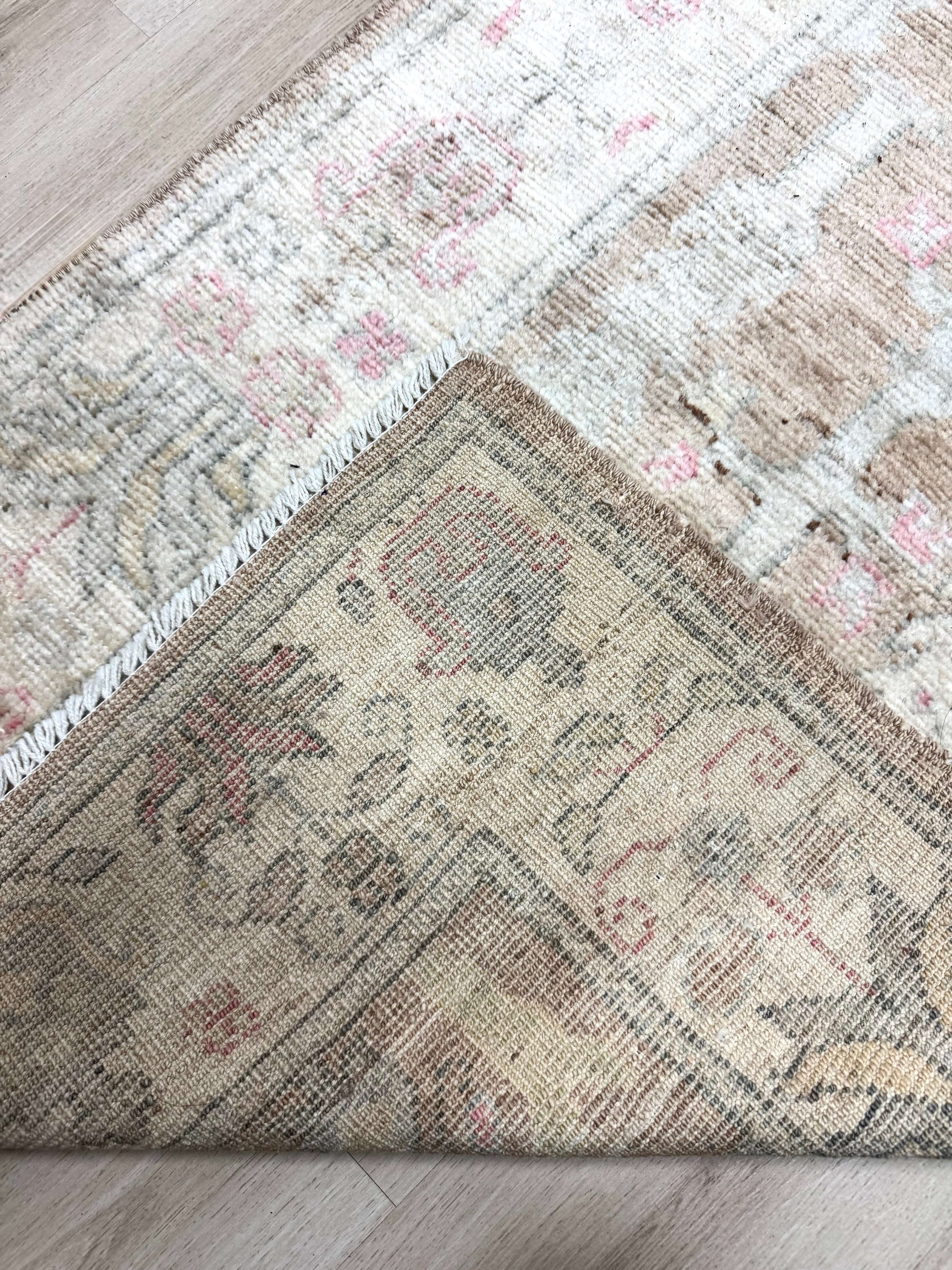 Vintage Turkish Oukshak Runner