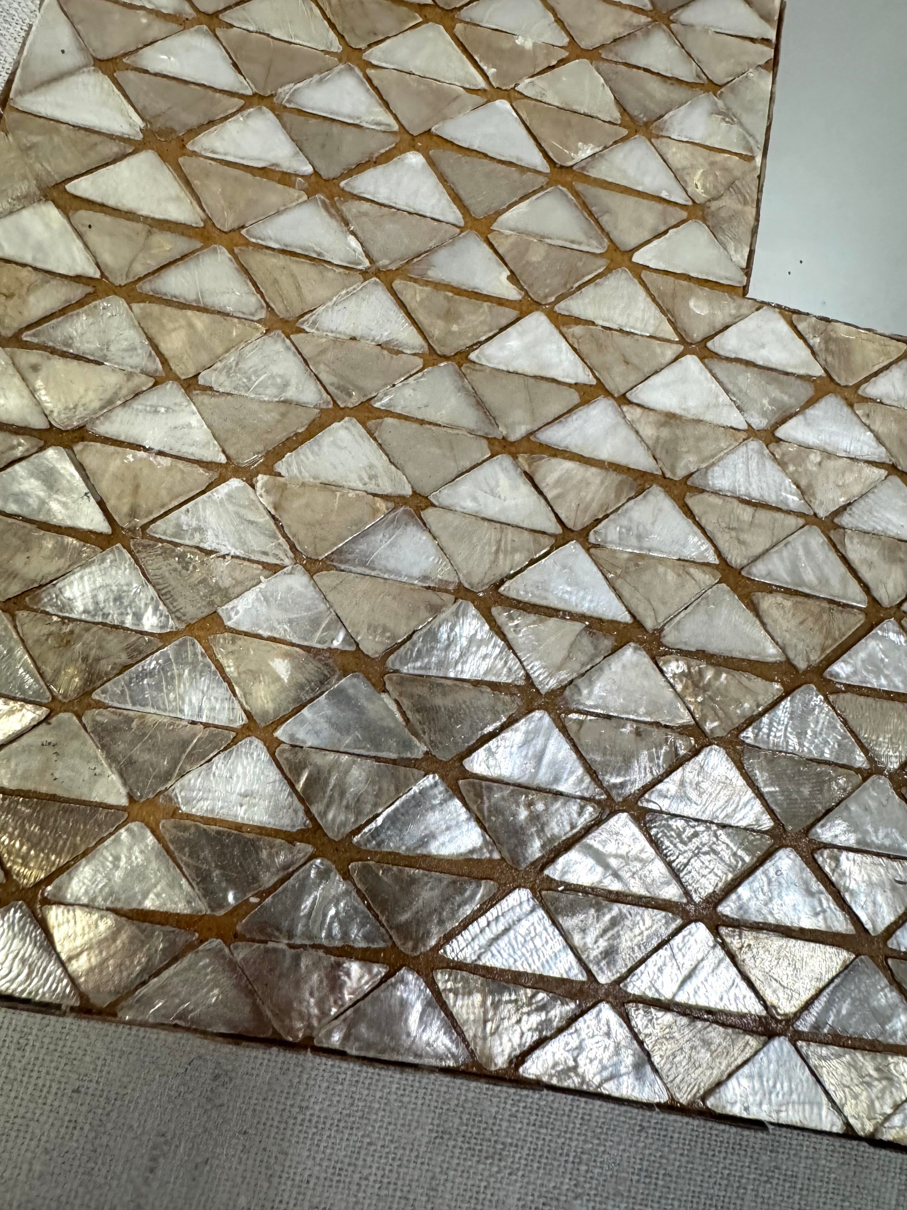 Diamond Mother-of-Pearl 16" Mirror