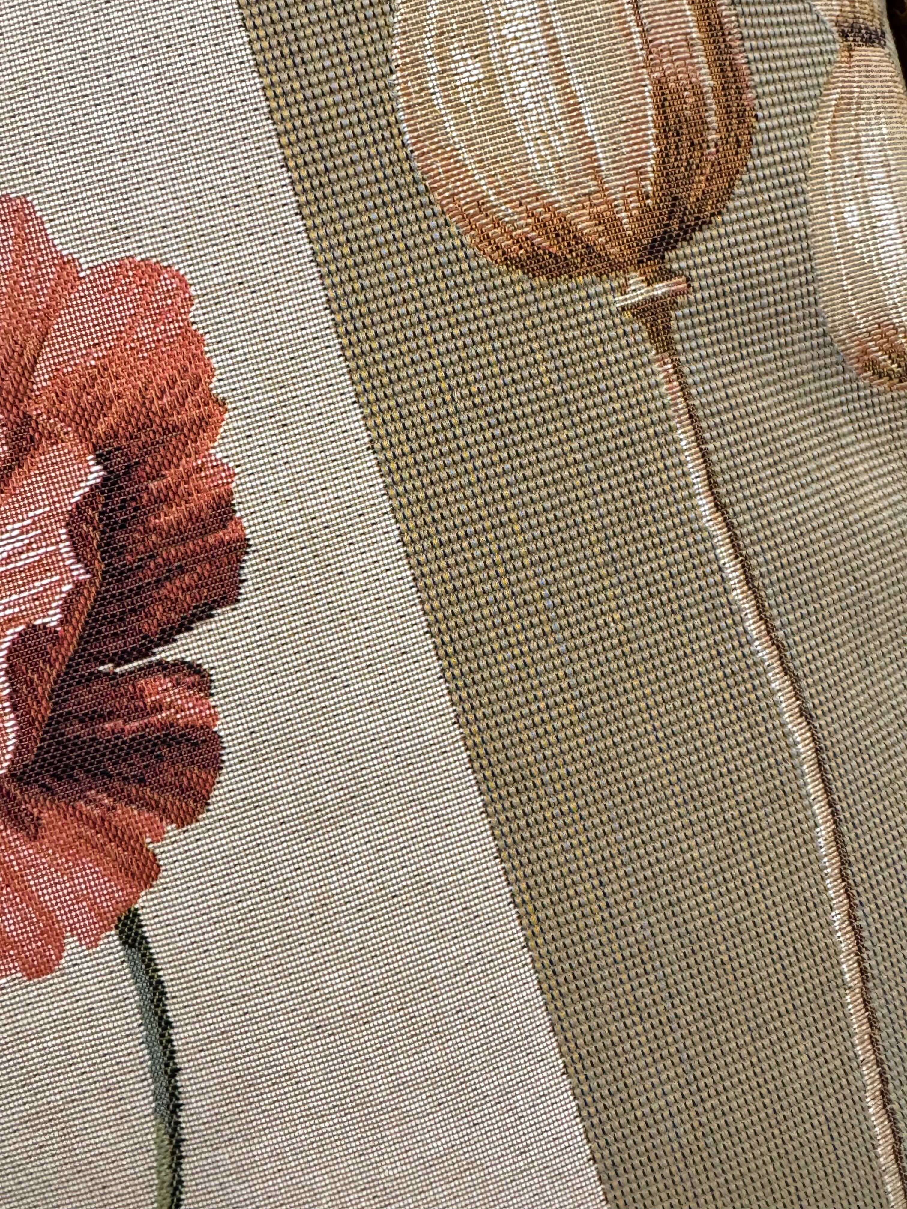 Ecru Poppy 18" Pillow