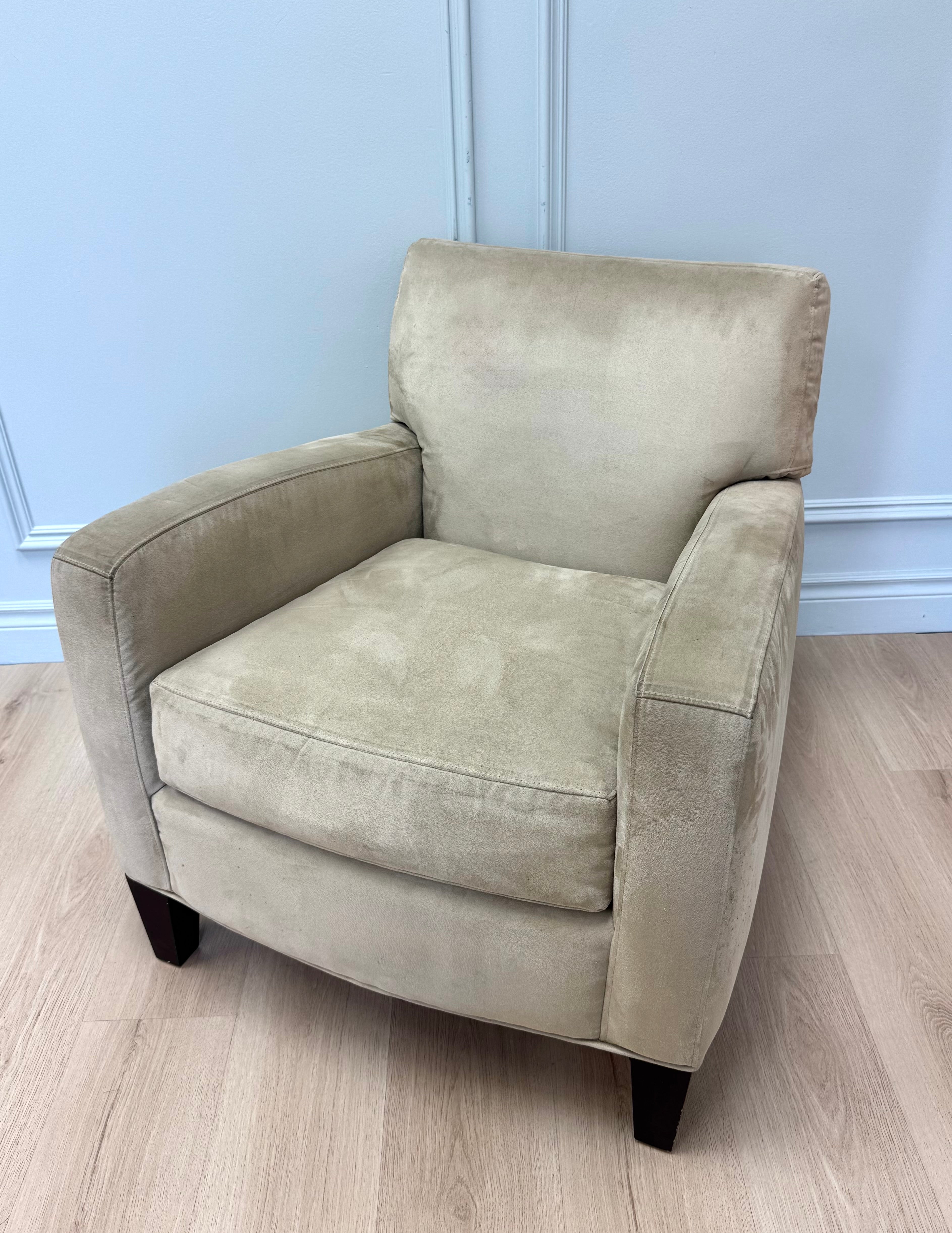 Transitional Tan Chair