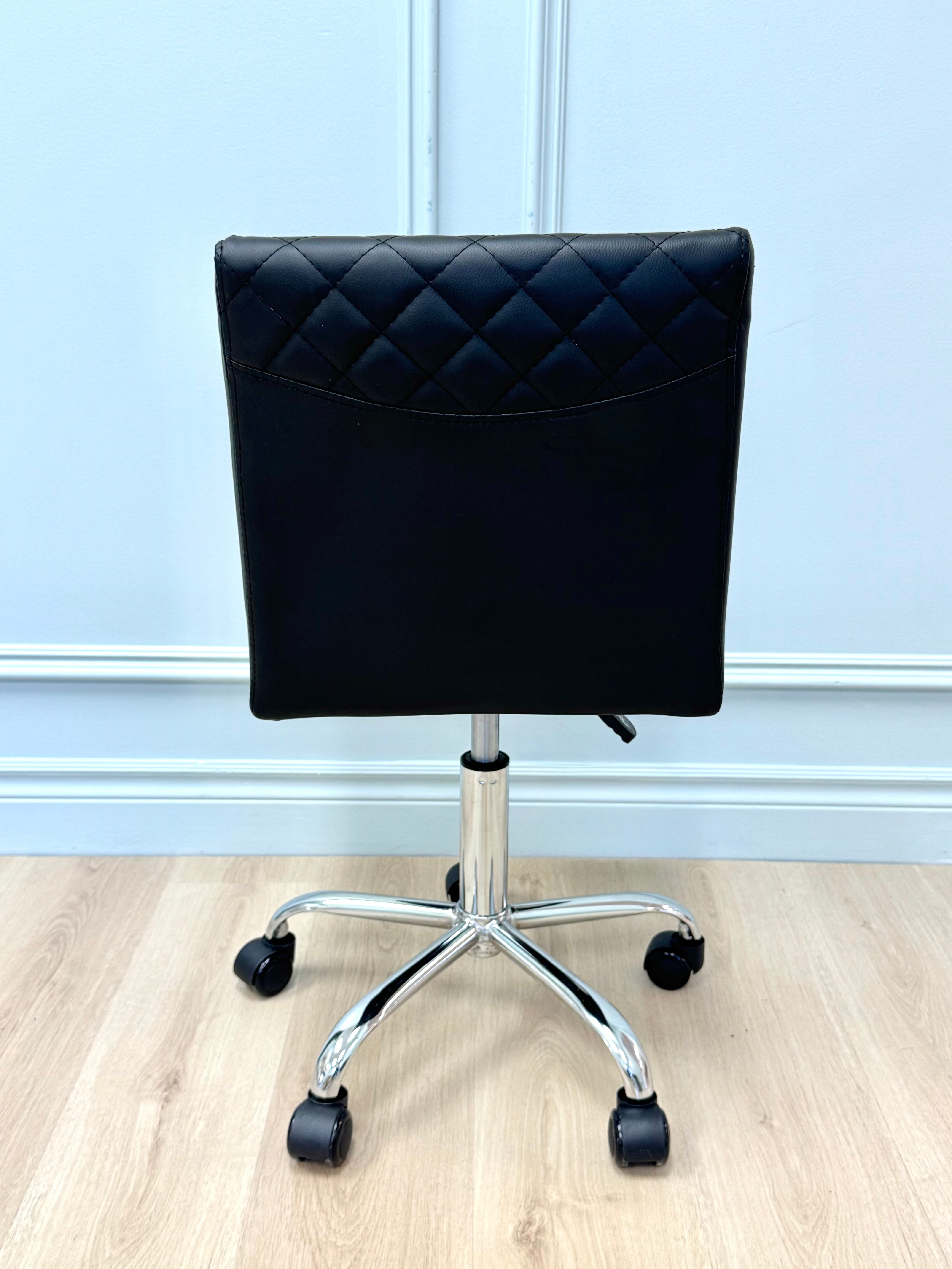 NEW Quilted Faux Leather Desk Chair