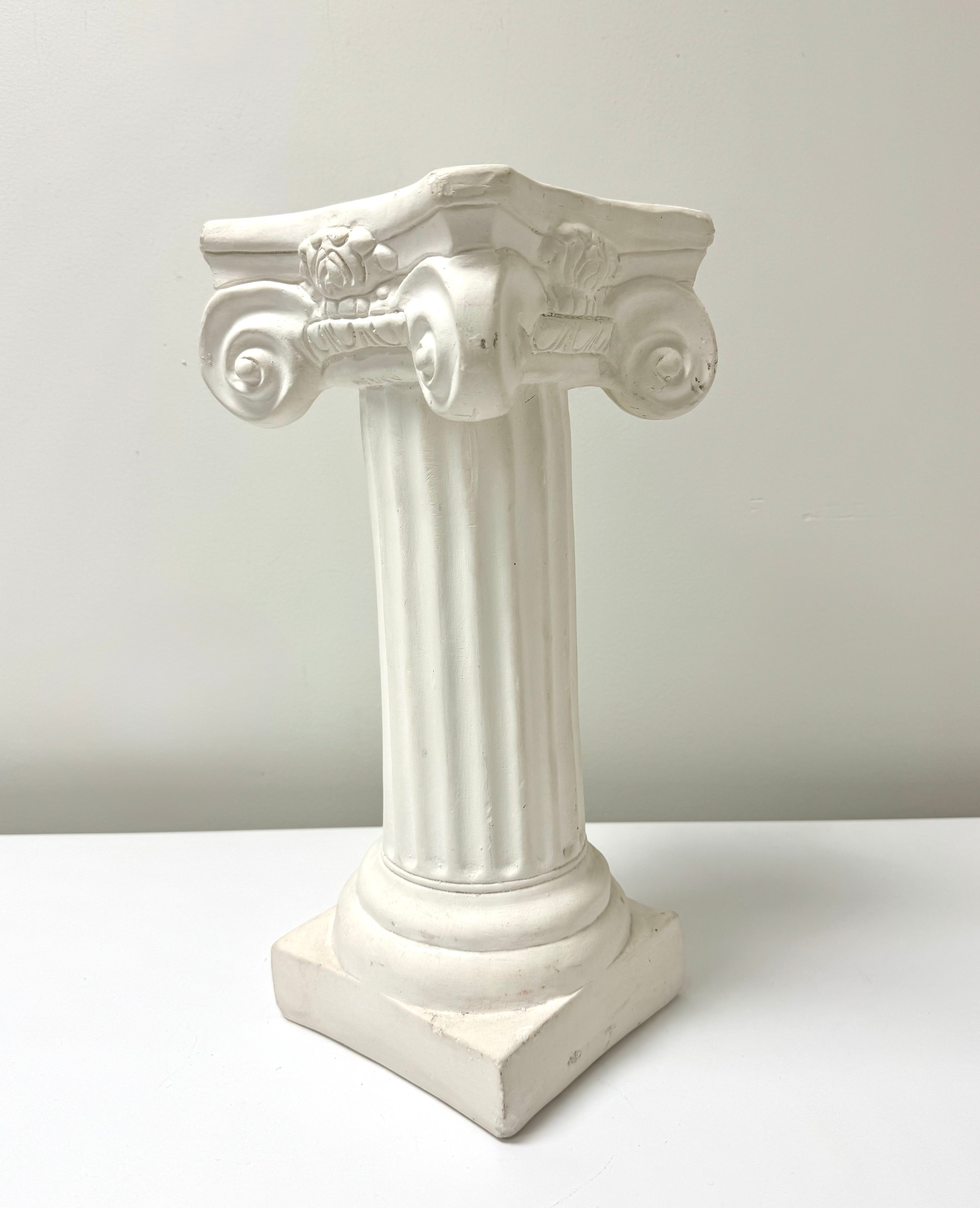 Handmade Plaster Ionic Column