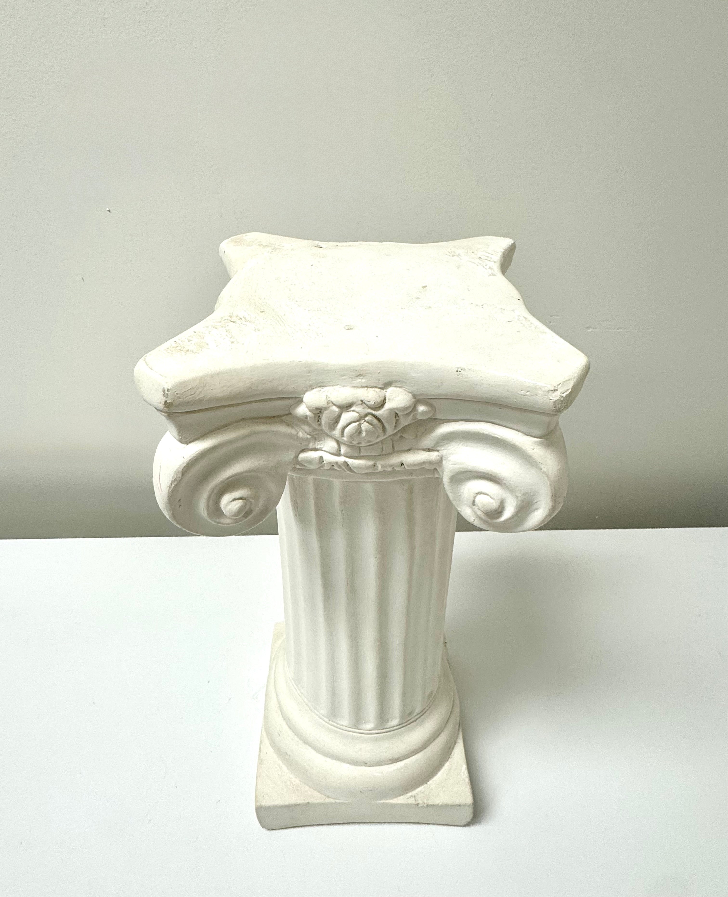 Handmade Plaster Ionic Column