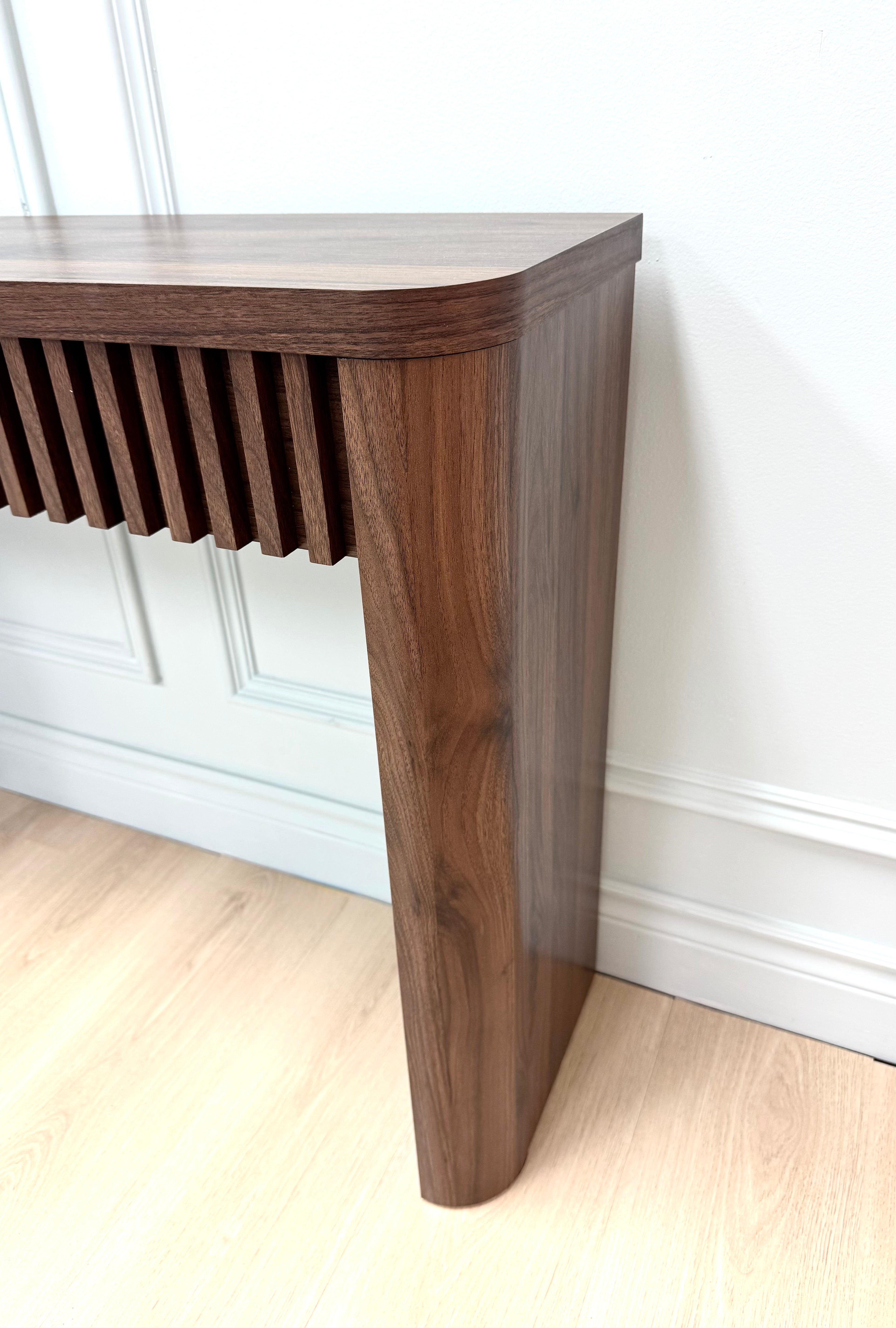 Fluted Console