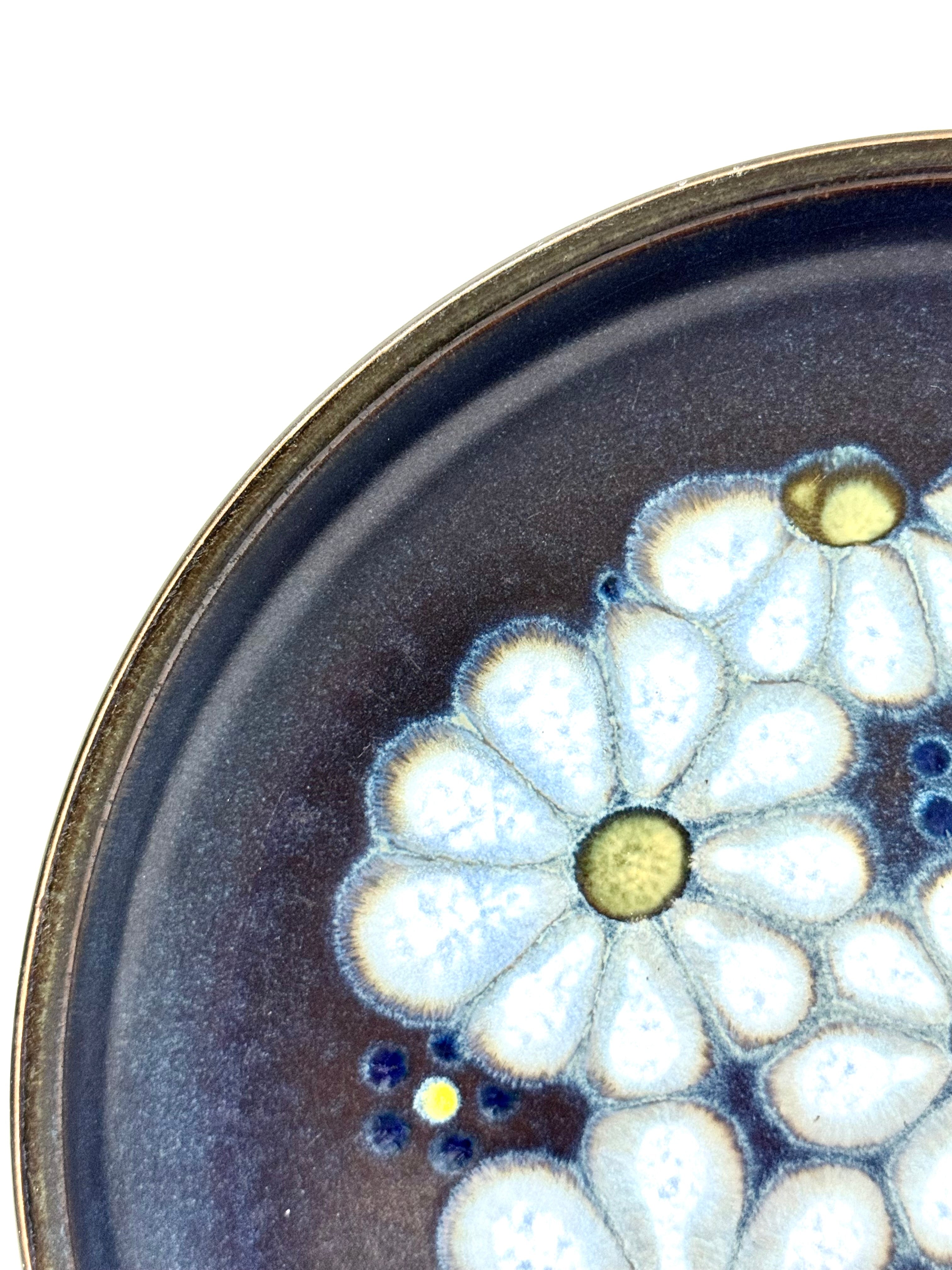 Vintage DENBY 'Kismet Blue' Plates Set of 4