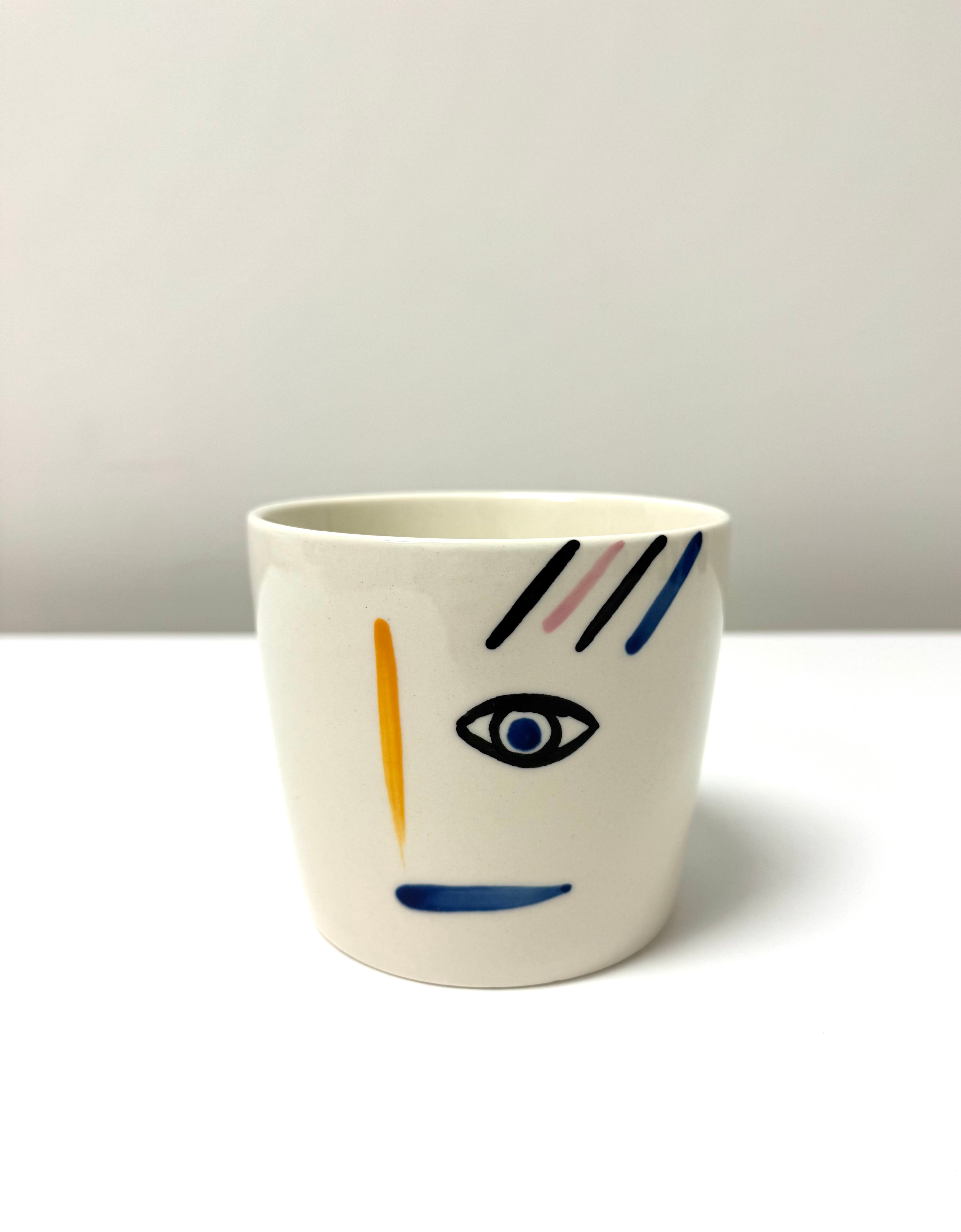 ORREN ELLIS Abstract Eye Small Planter