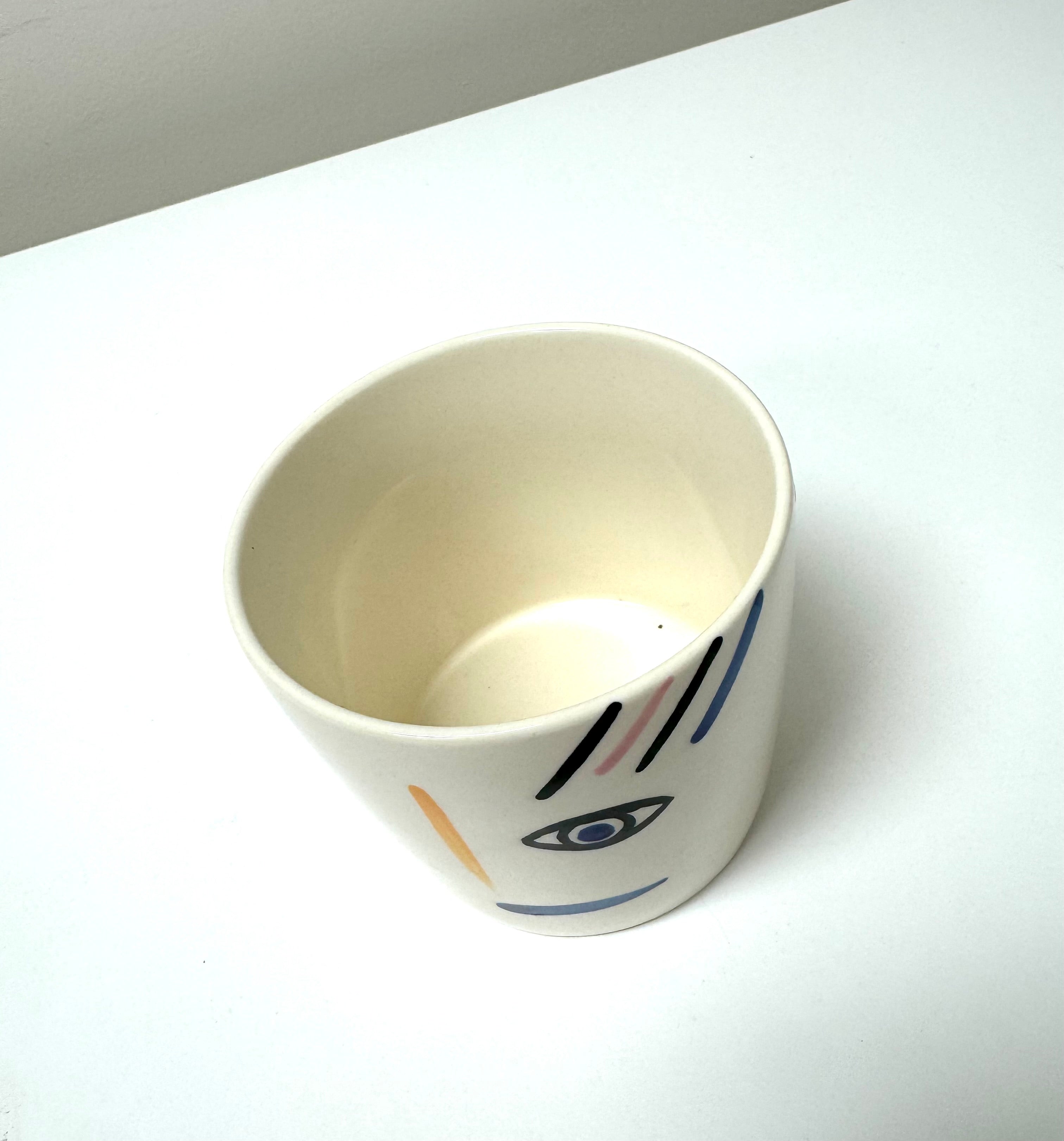 ORREN ELLIS Abstract Eye Small Planter