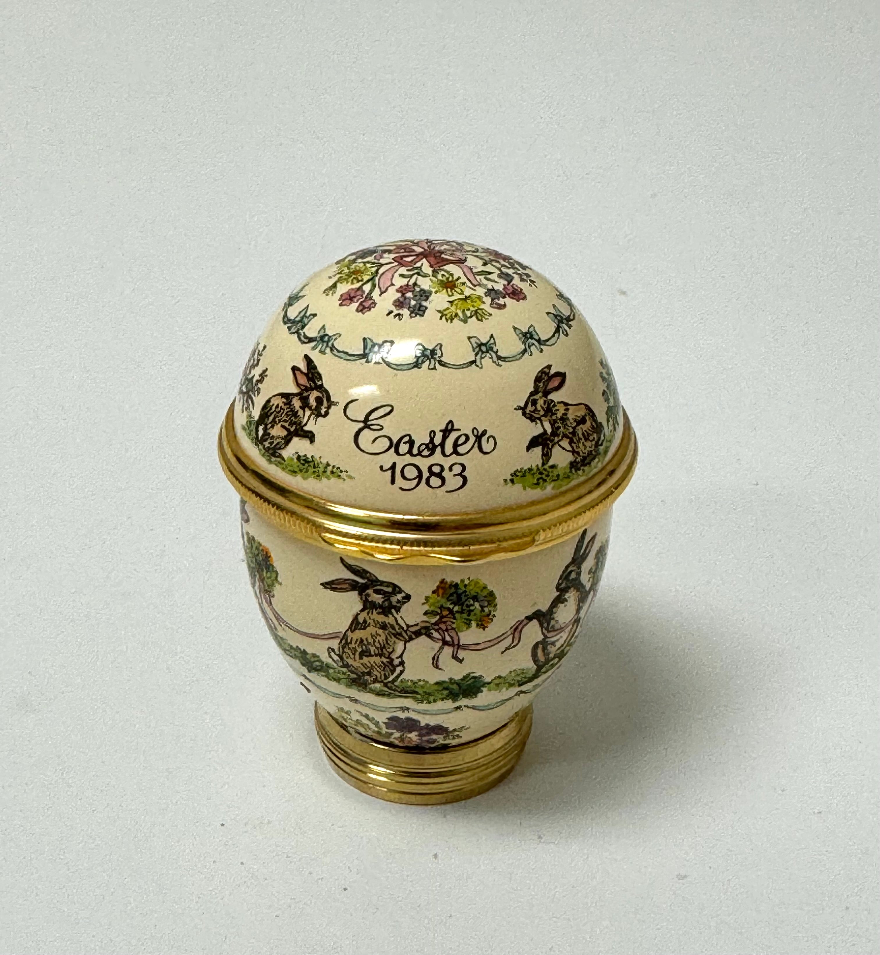 HALCYON DAYS Easter 1983 Egg