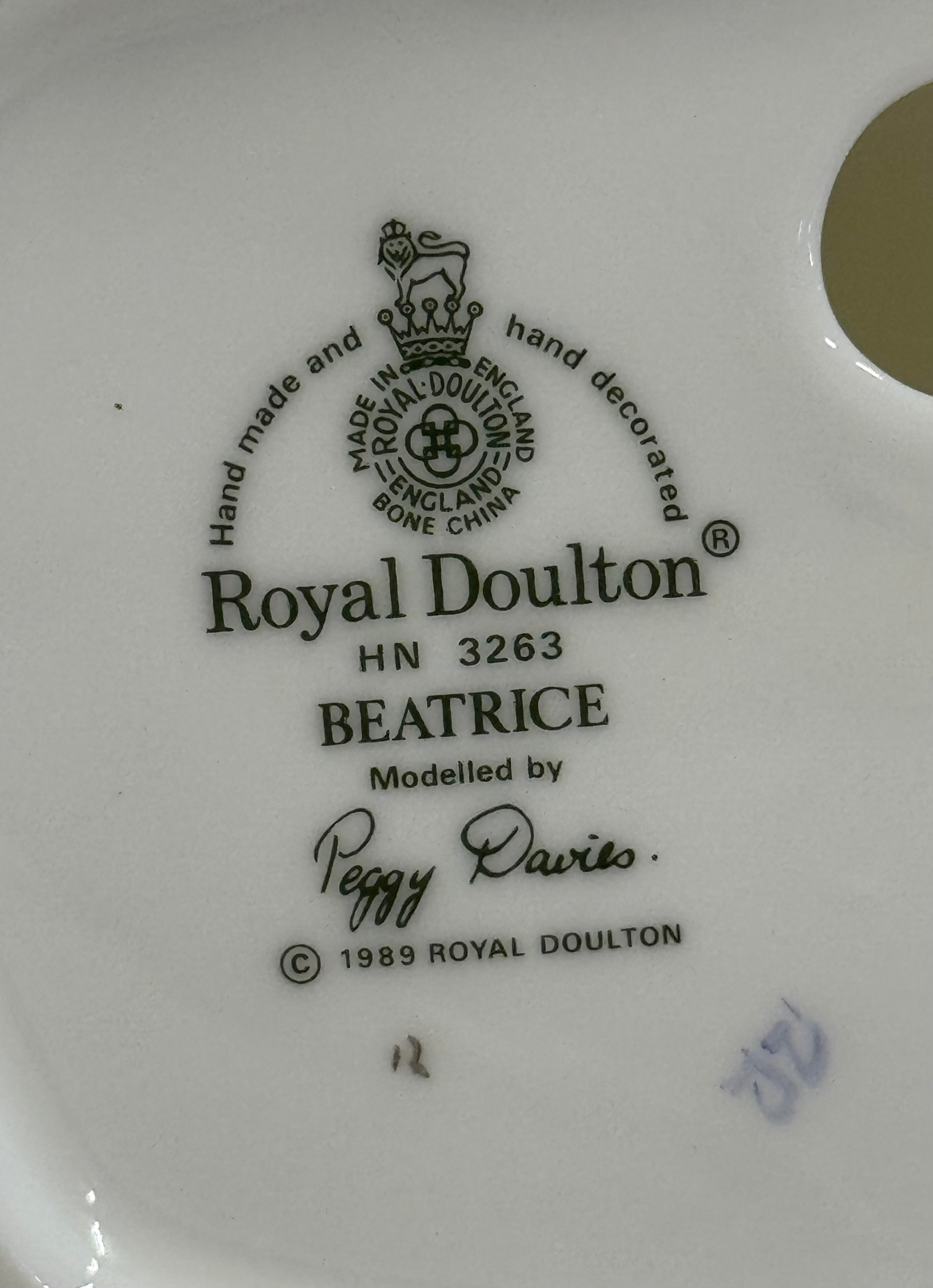 ROYAL DOULTON 'Beatrice' Figurine