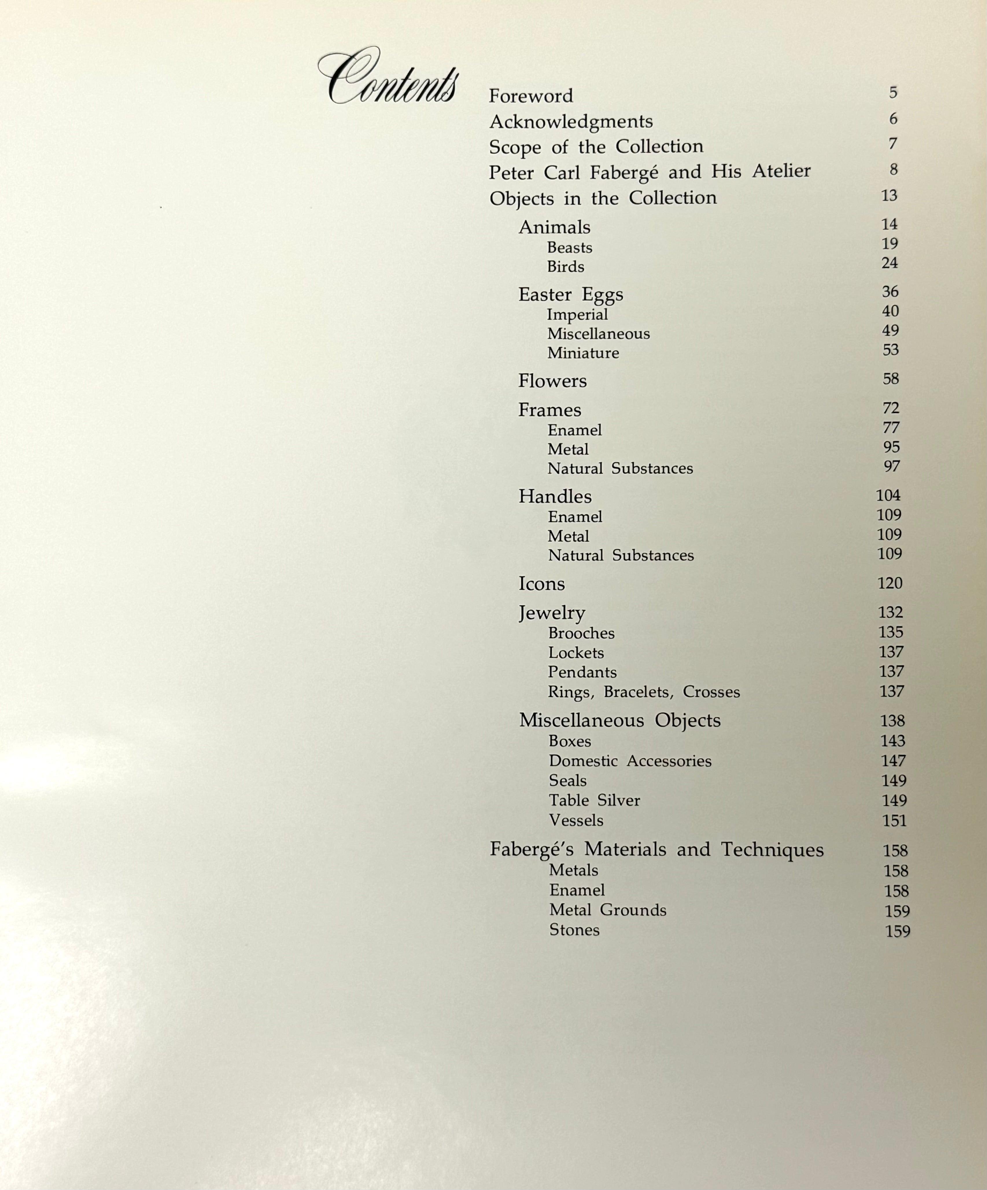 'Faberge - The Lillian Thomas Pratt Collection' Hardcover