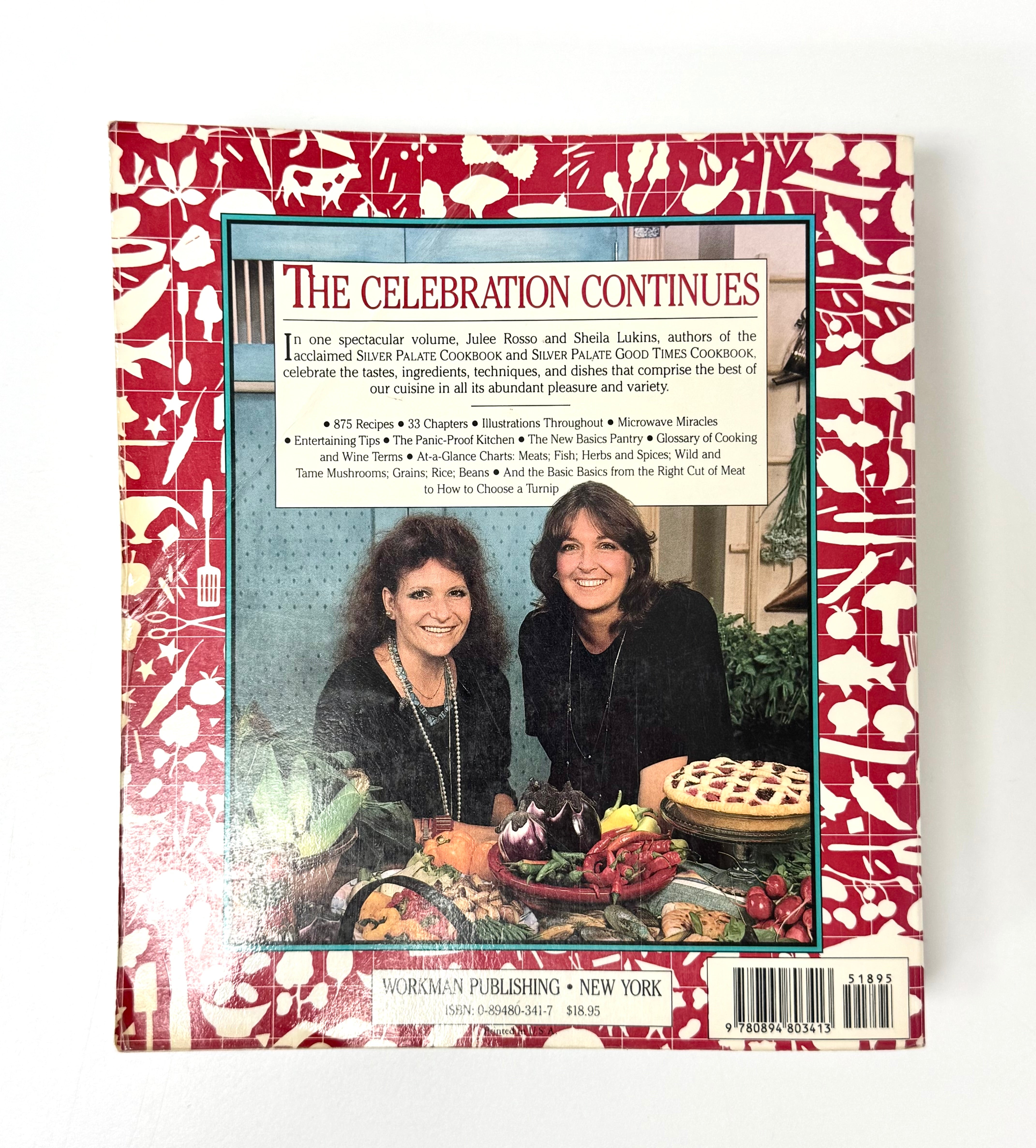 Vintage 'The New Basics Cookbook' Softcover