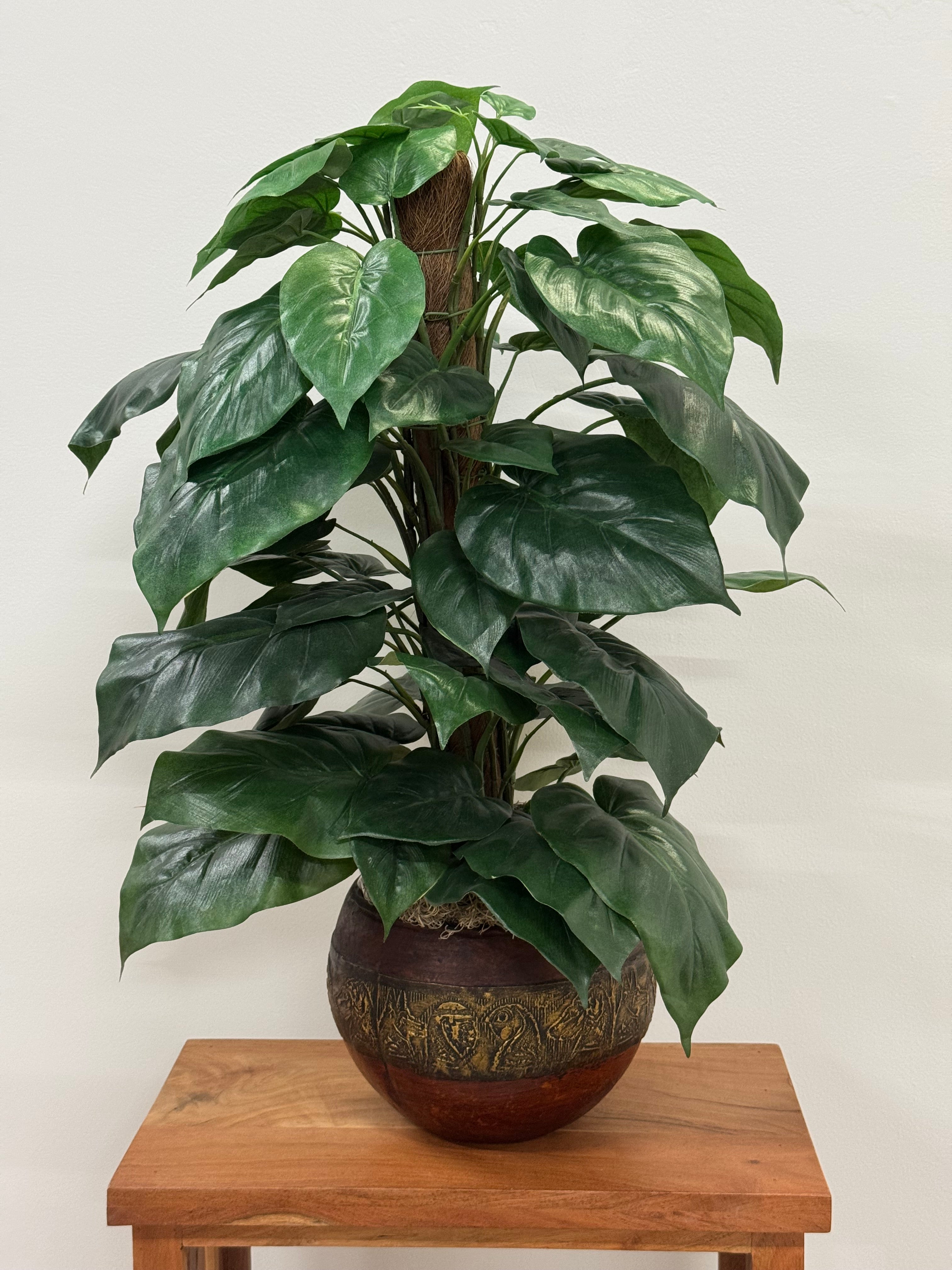 Faux Philodendron Plant