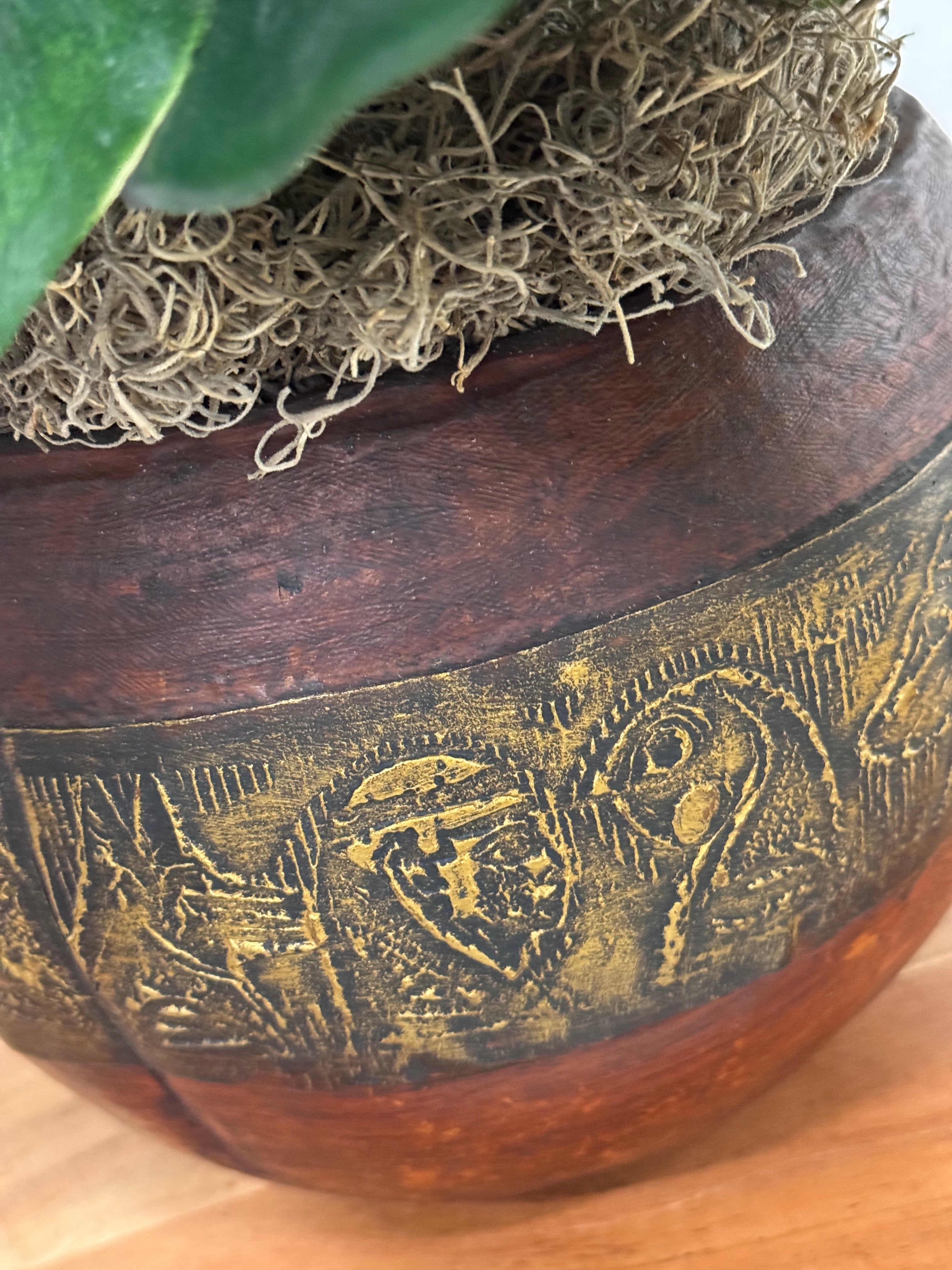 Faux Philodendron Plant