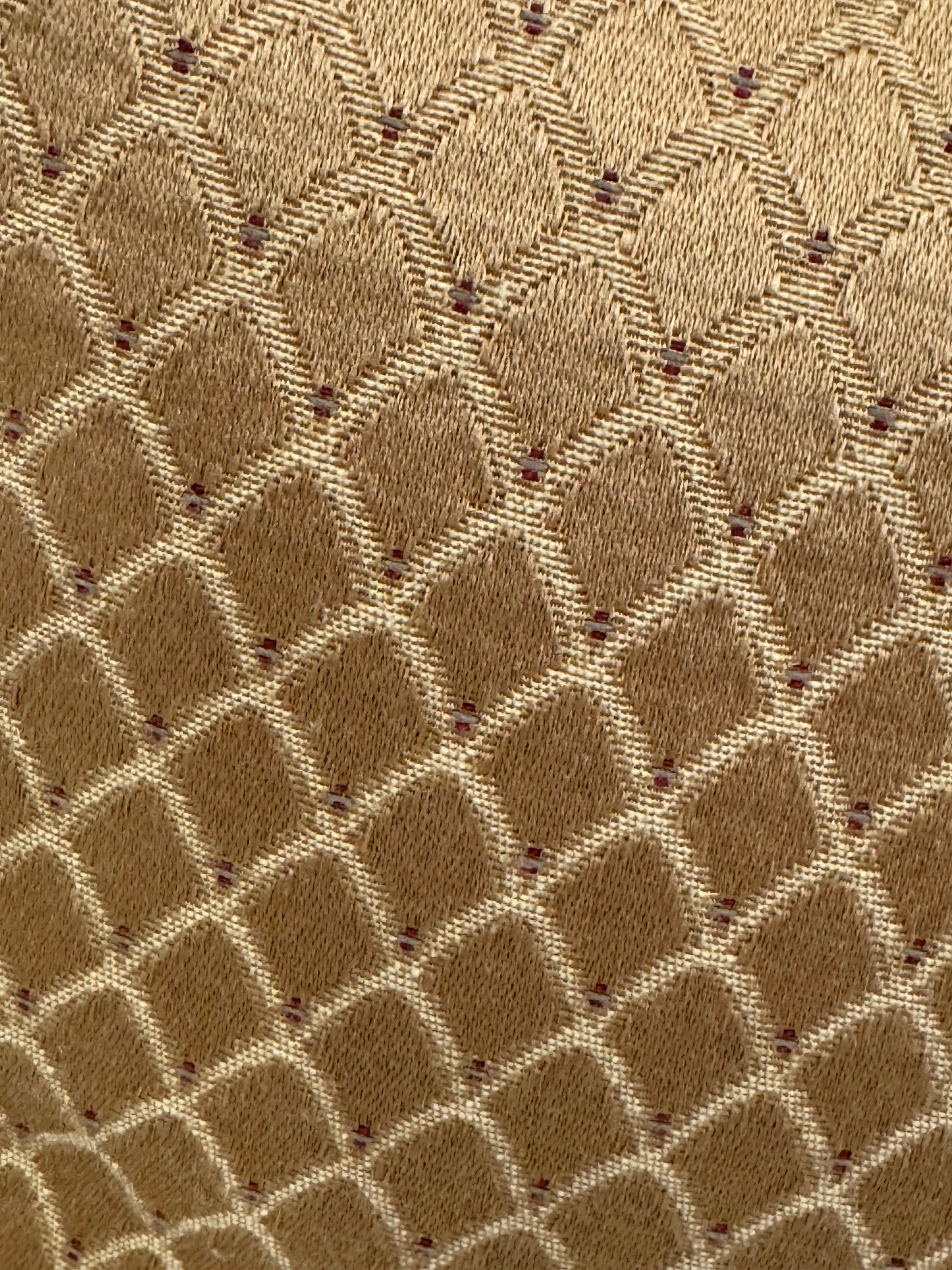 Coffee Diamond-pattern 16" Pillow