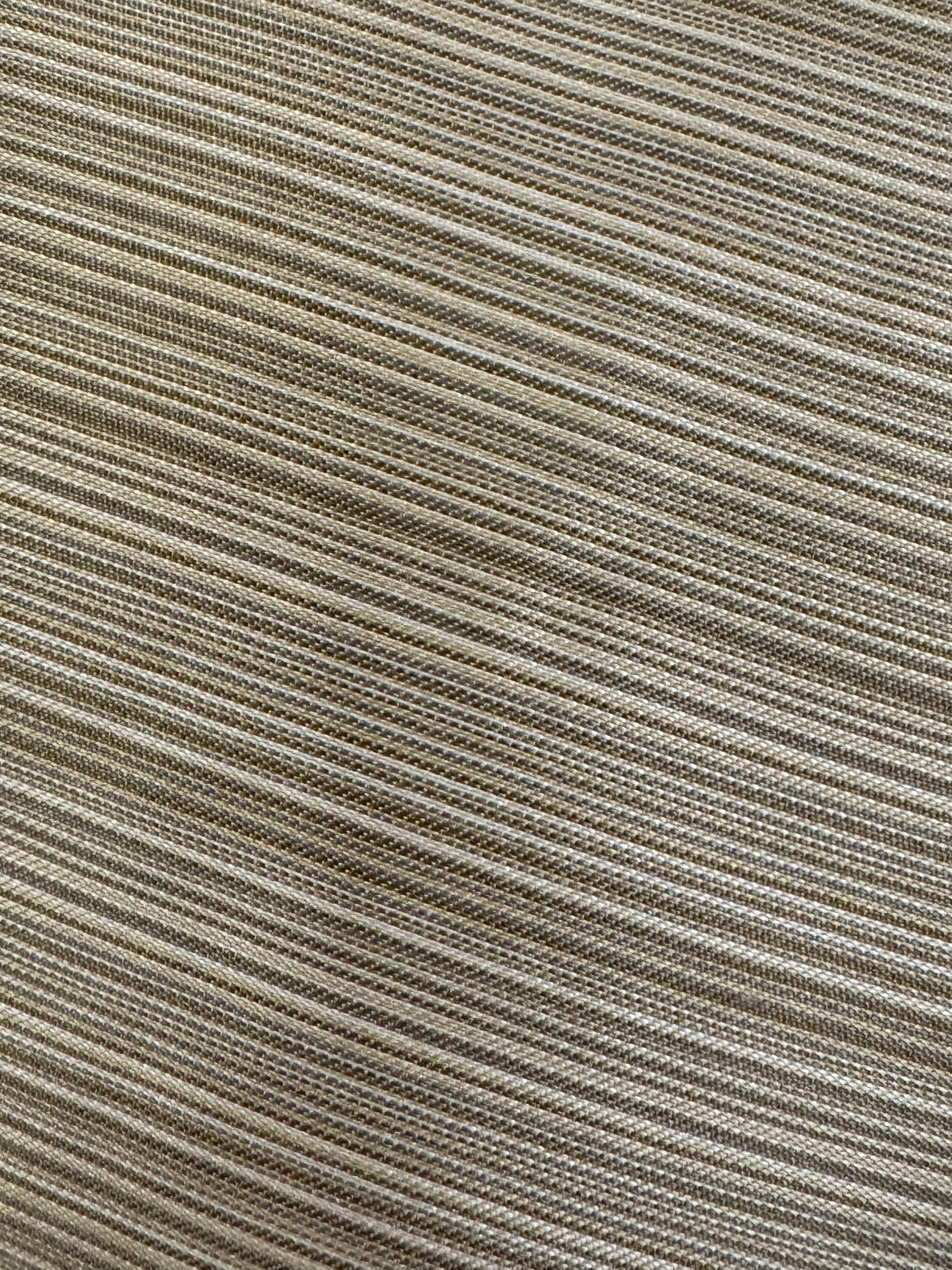 Coffee Thin Stripe 19" Pillow