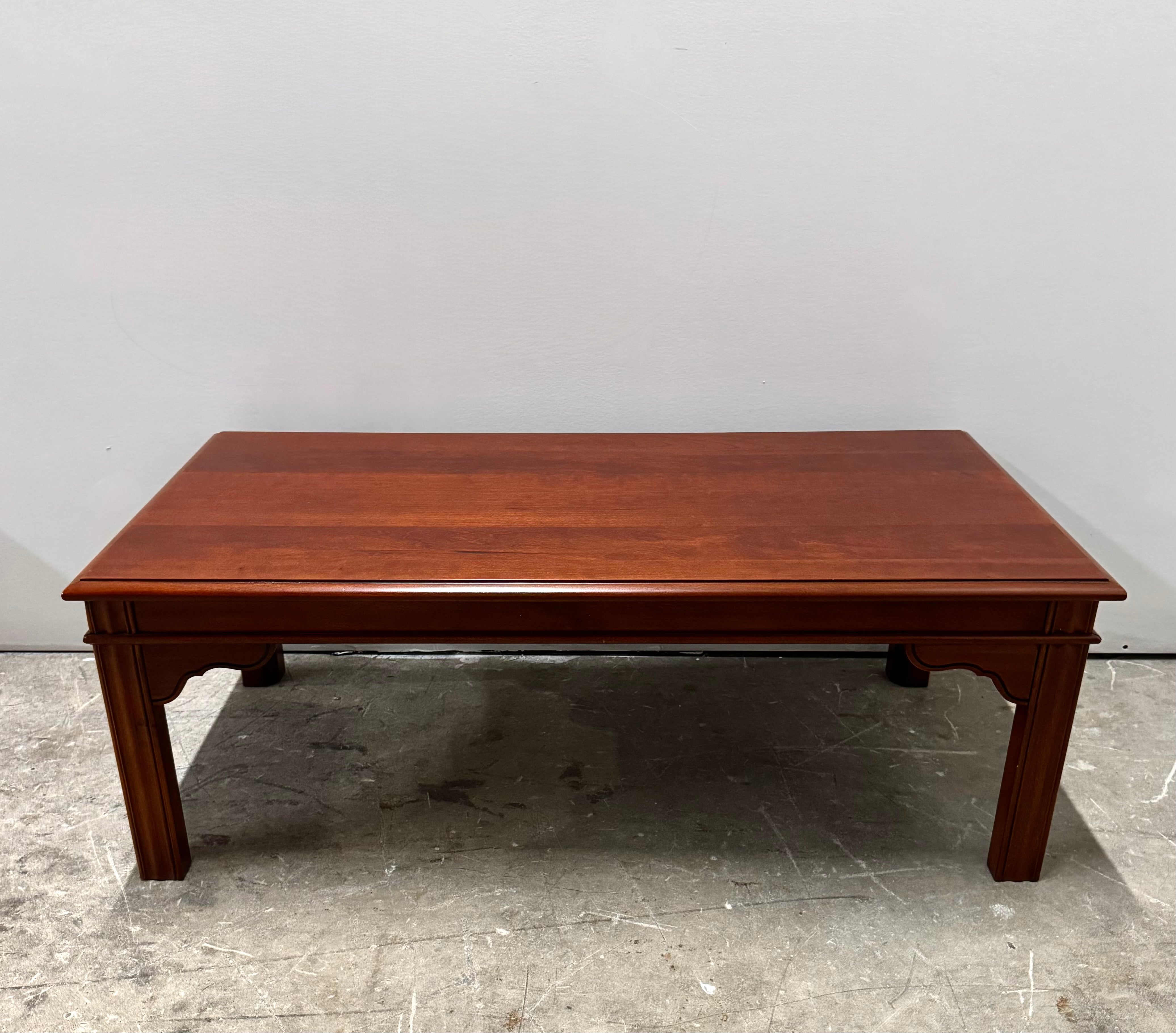 DREXEL HERITAGE Dark Cherry Coffee Table