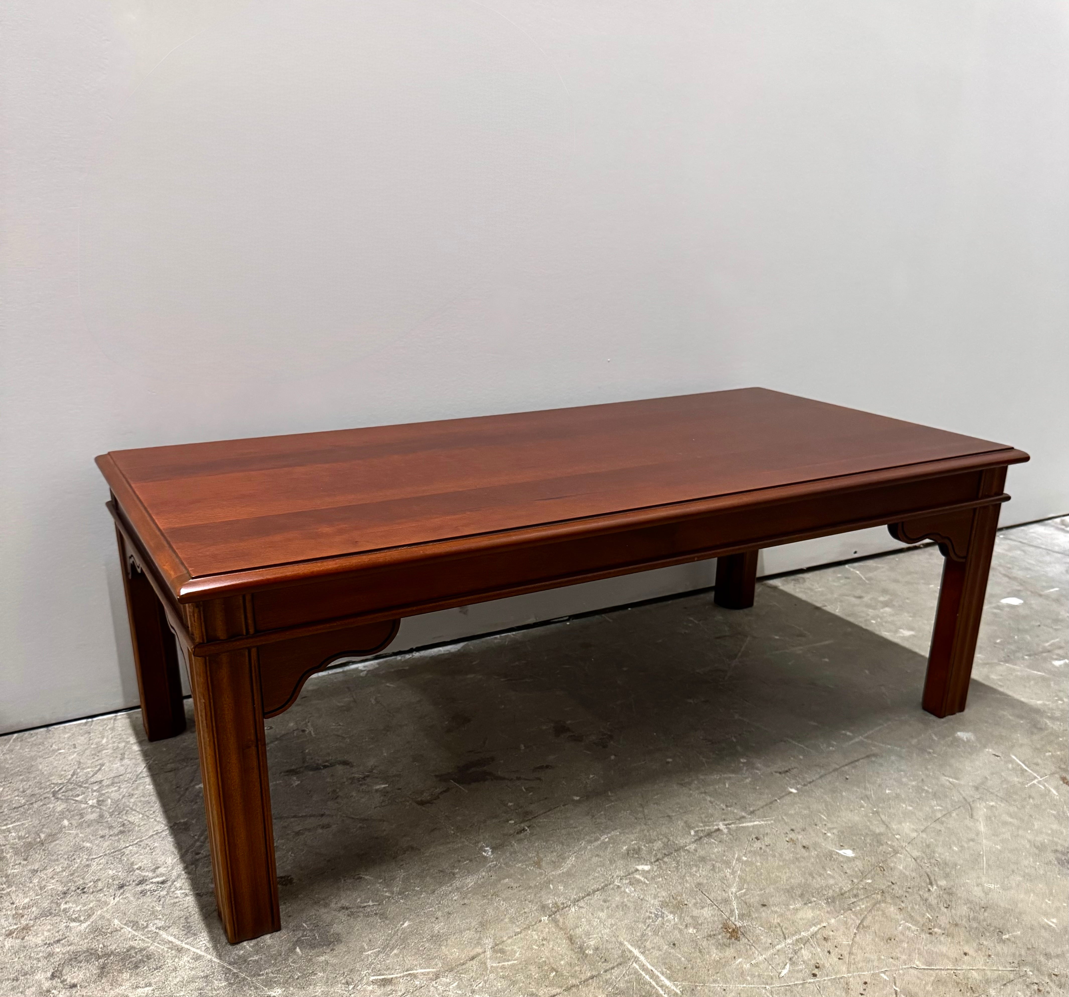 DREXEL HERITAGE Dark Cherry Coffee Table