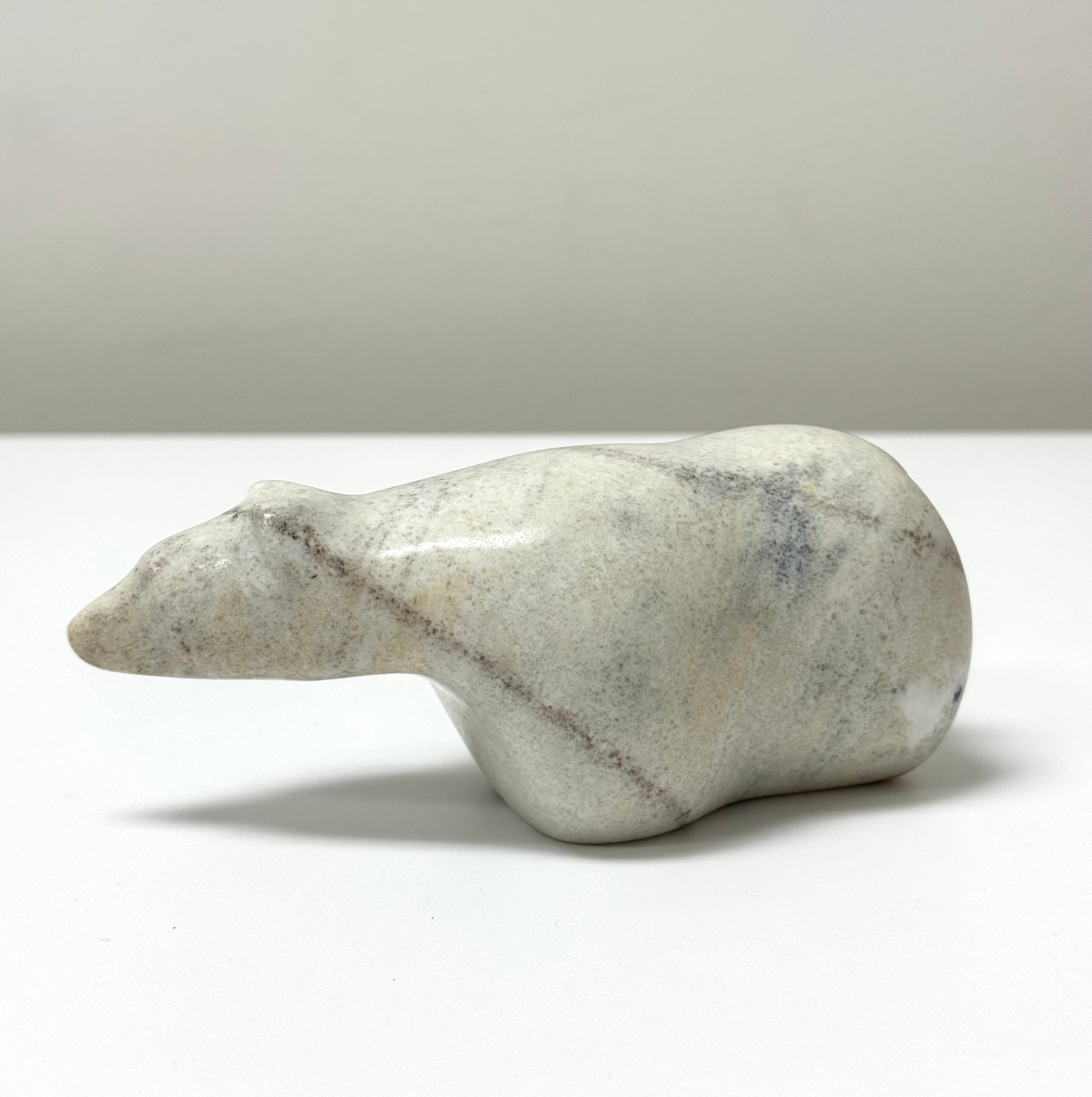 GORDON HOSELTON White Marble Polar Bear
