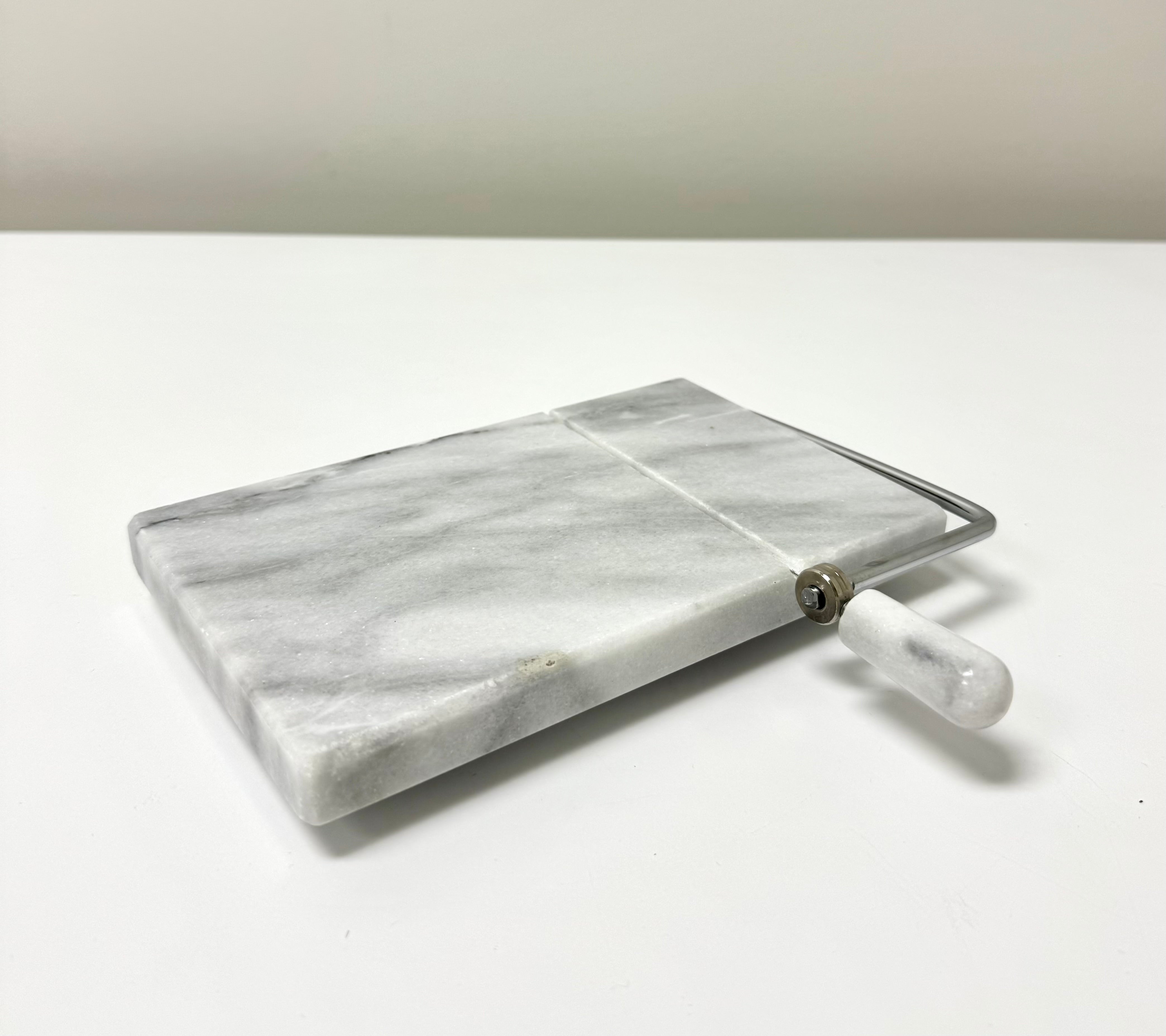 White Marble Cheese Slicer