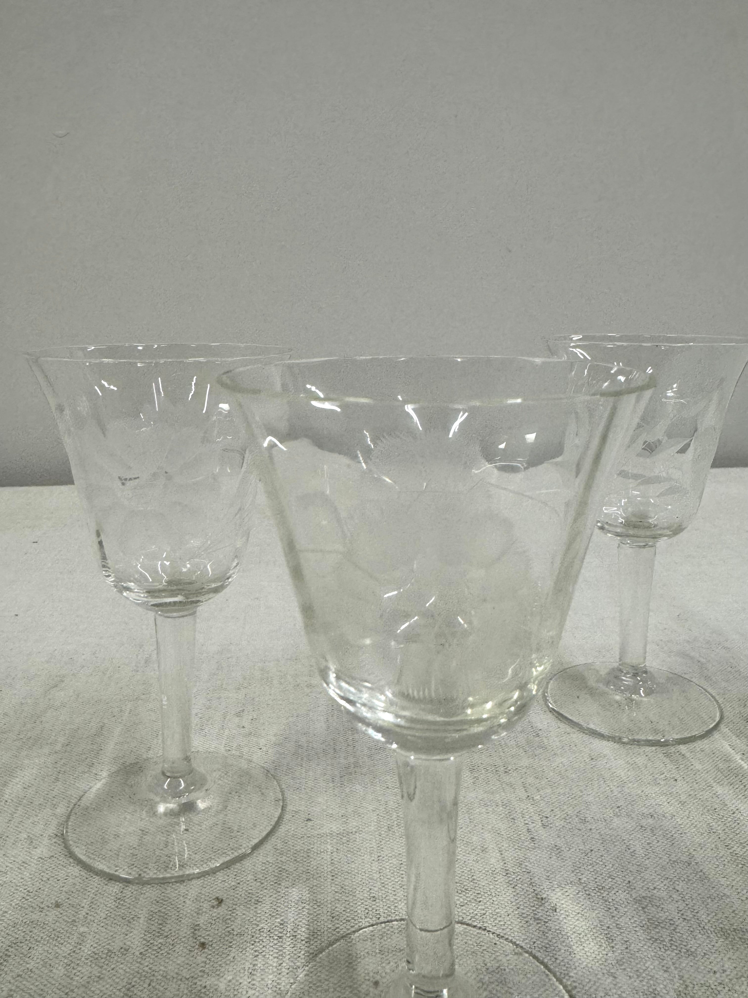 Cornflower Port Glasses Set of 5