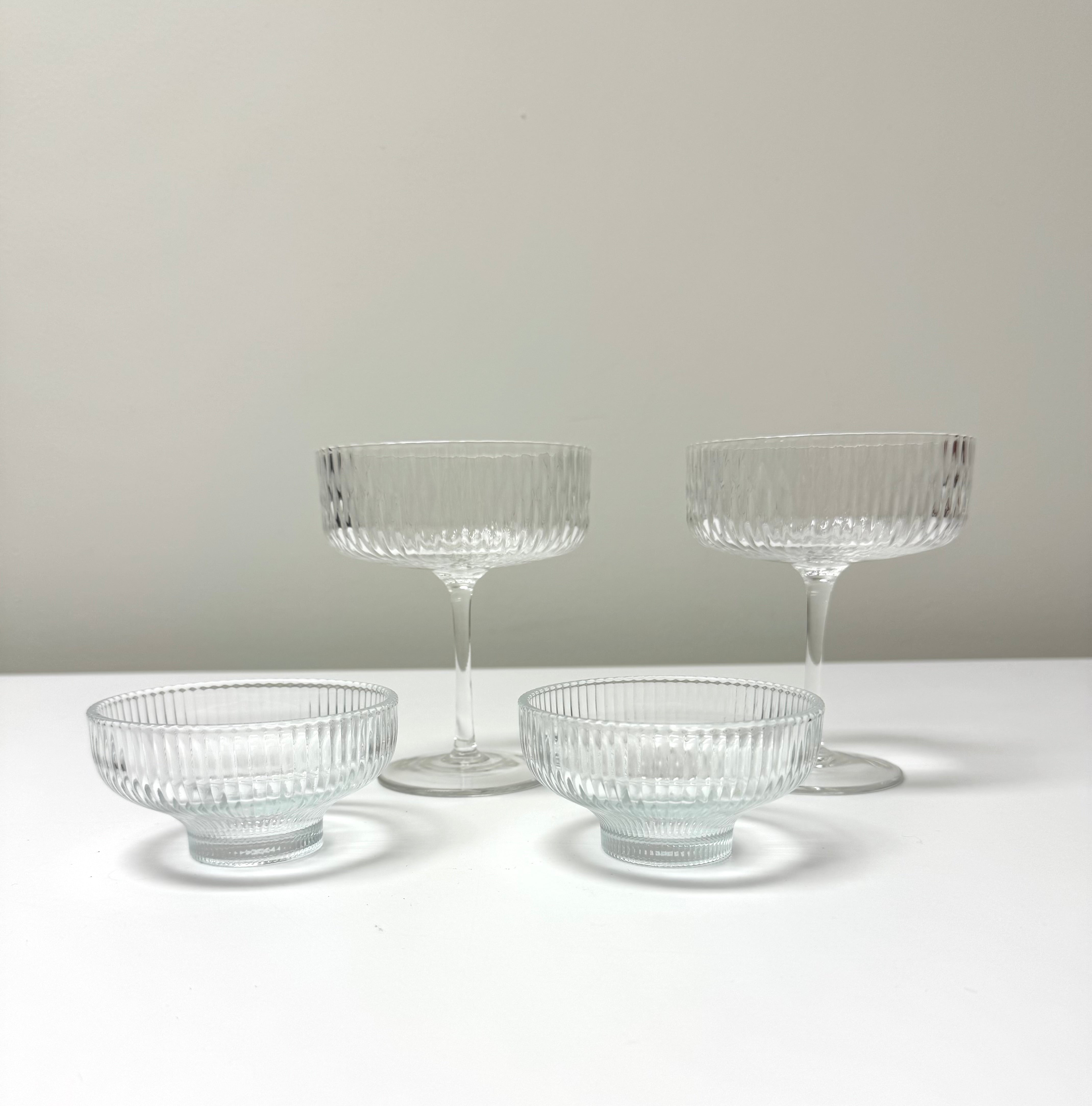 NESPRESSO Cocktail & Dessert Glasses Set of 4