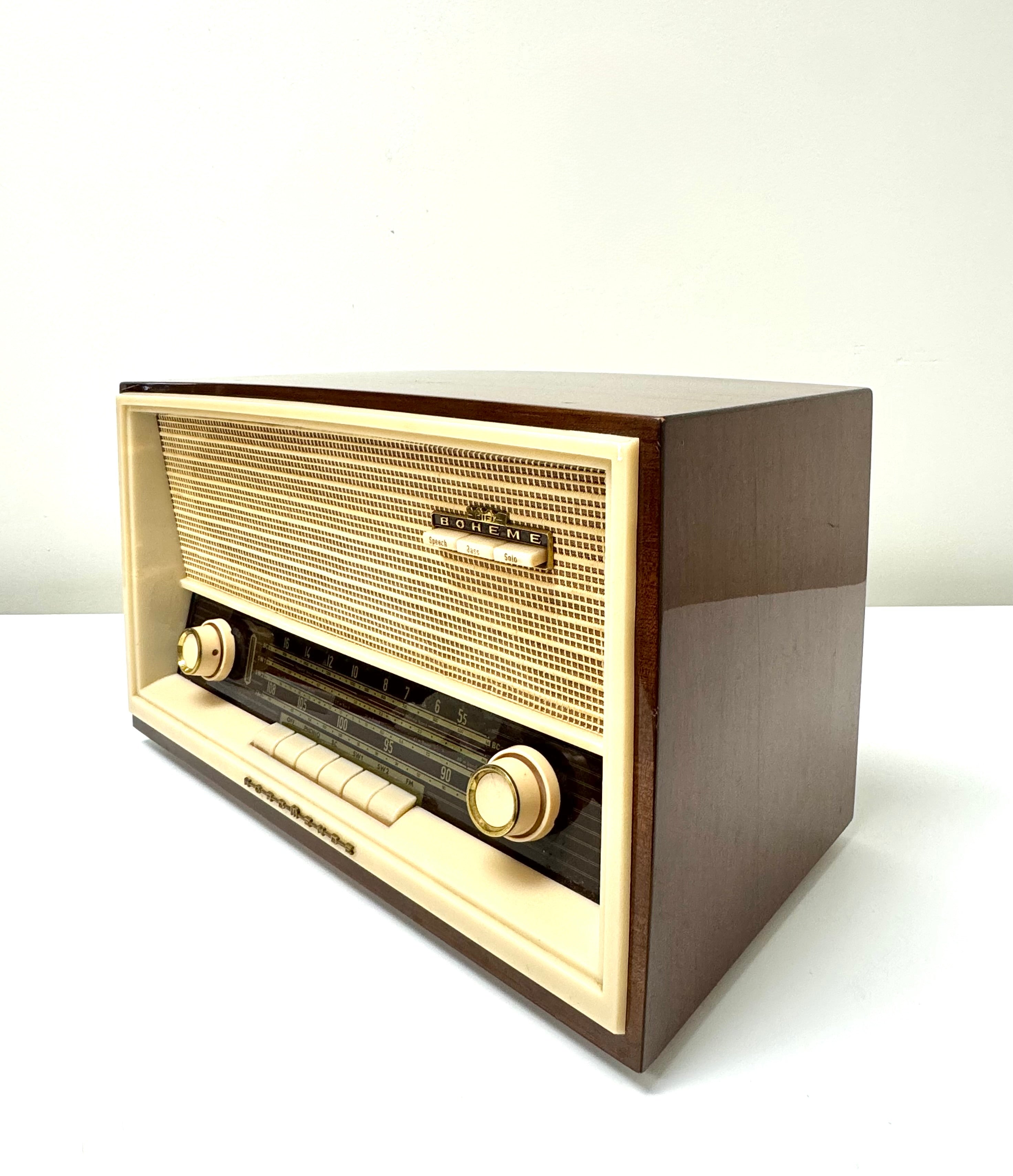 Vintage NORMENDE BOHEME Table Radio