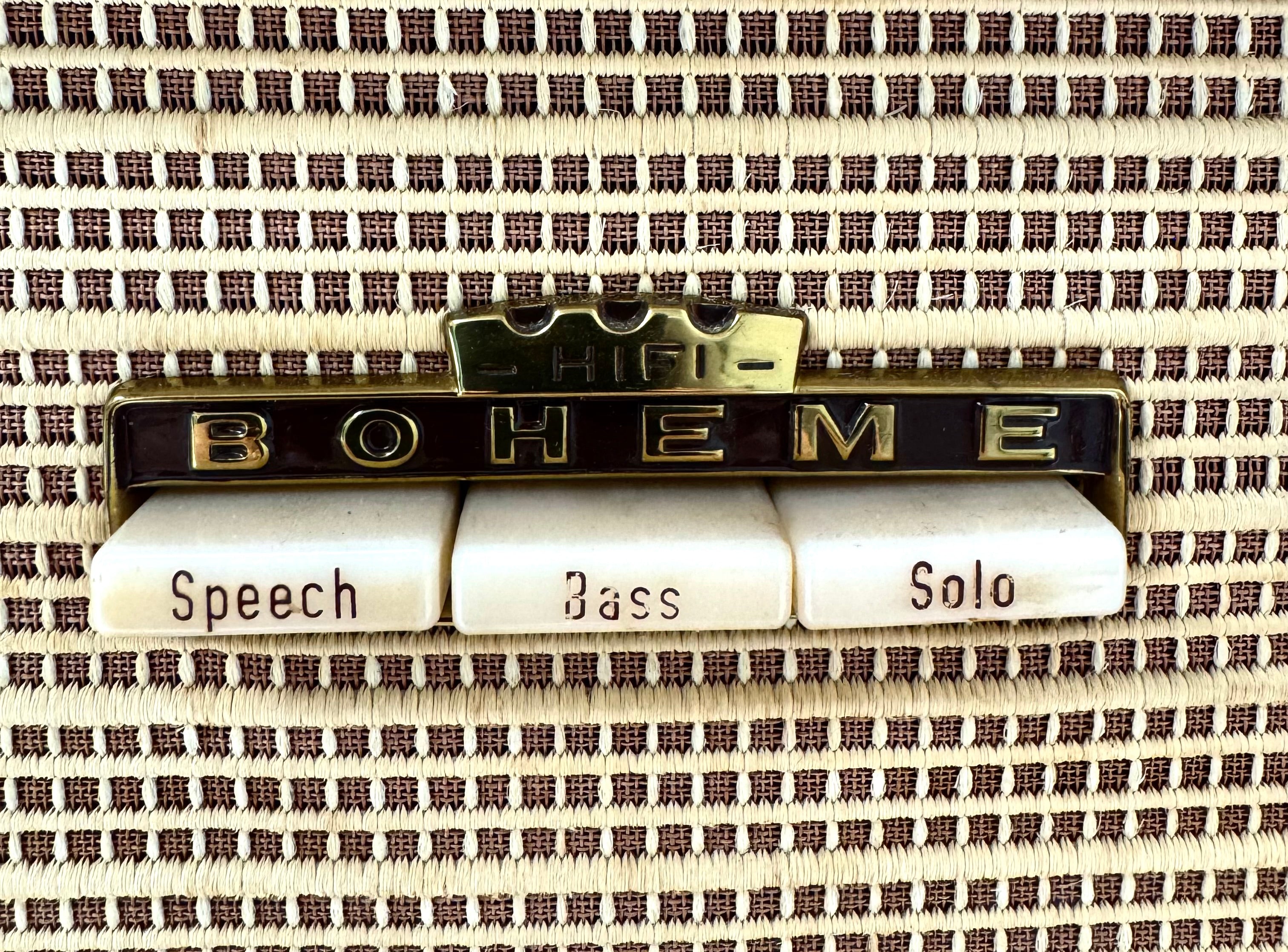 Vintage NORMENDE BOHEME Table Radio