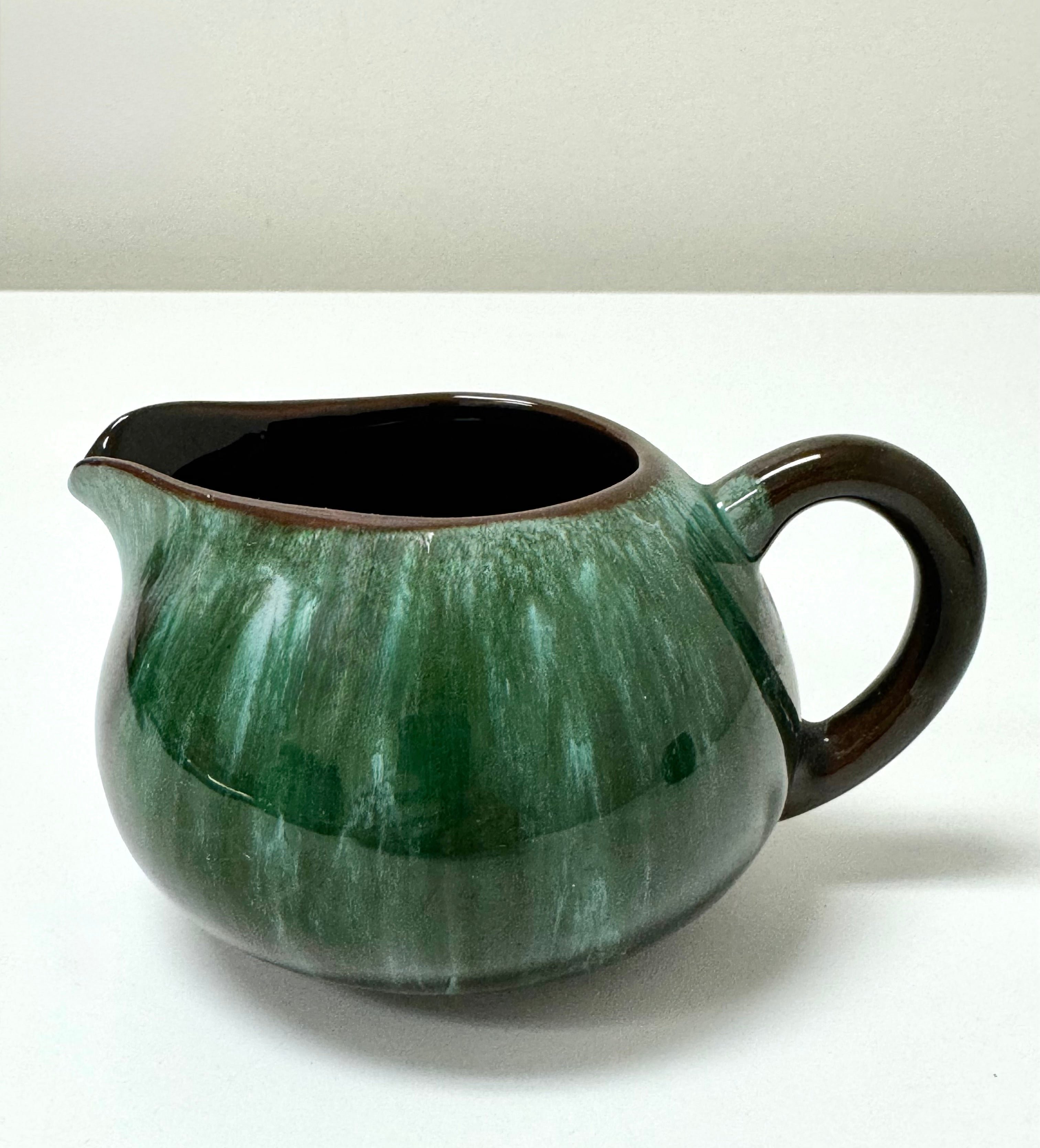 Vintage BLUE MOUNTAIN POTTERY Cream & Sugar