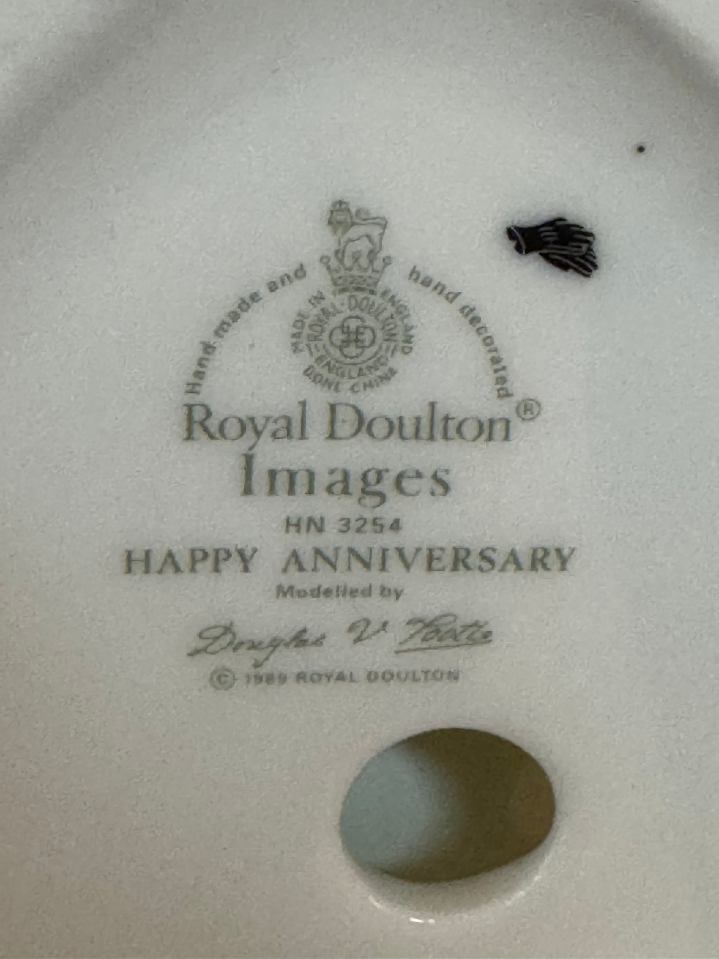 ROYAL DOULTON 'Happy Anniversary' Figurine