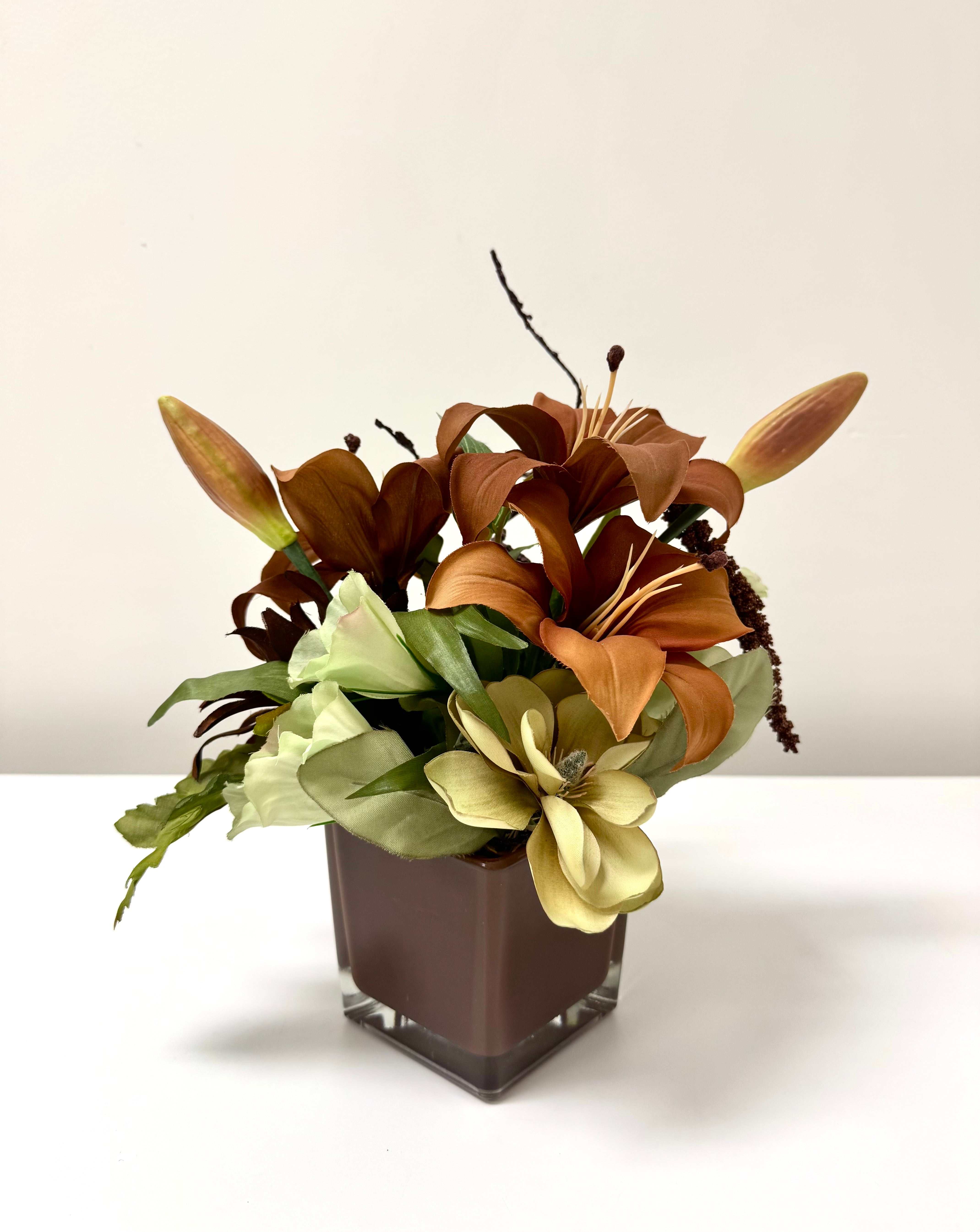 NEW Autumn Lily Floral Arrangement
