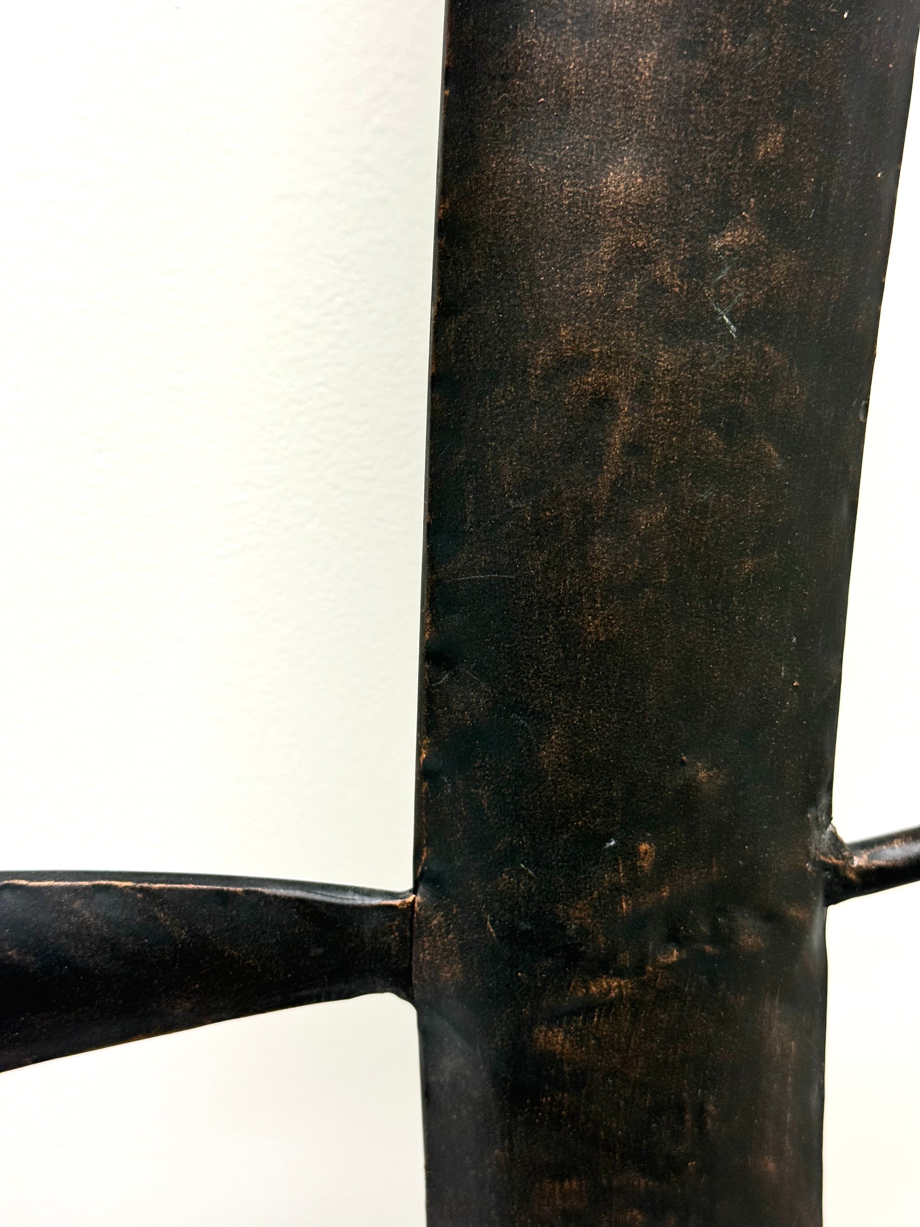 Burnished Metal Ampersand Wall Decor