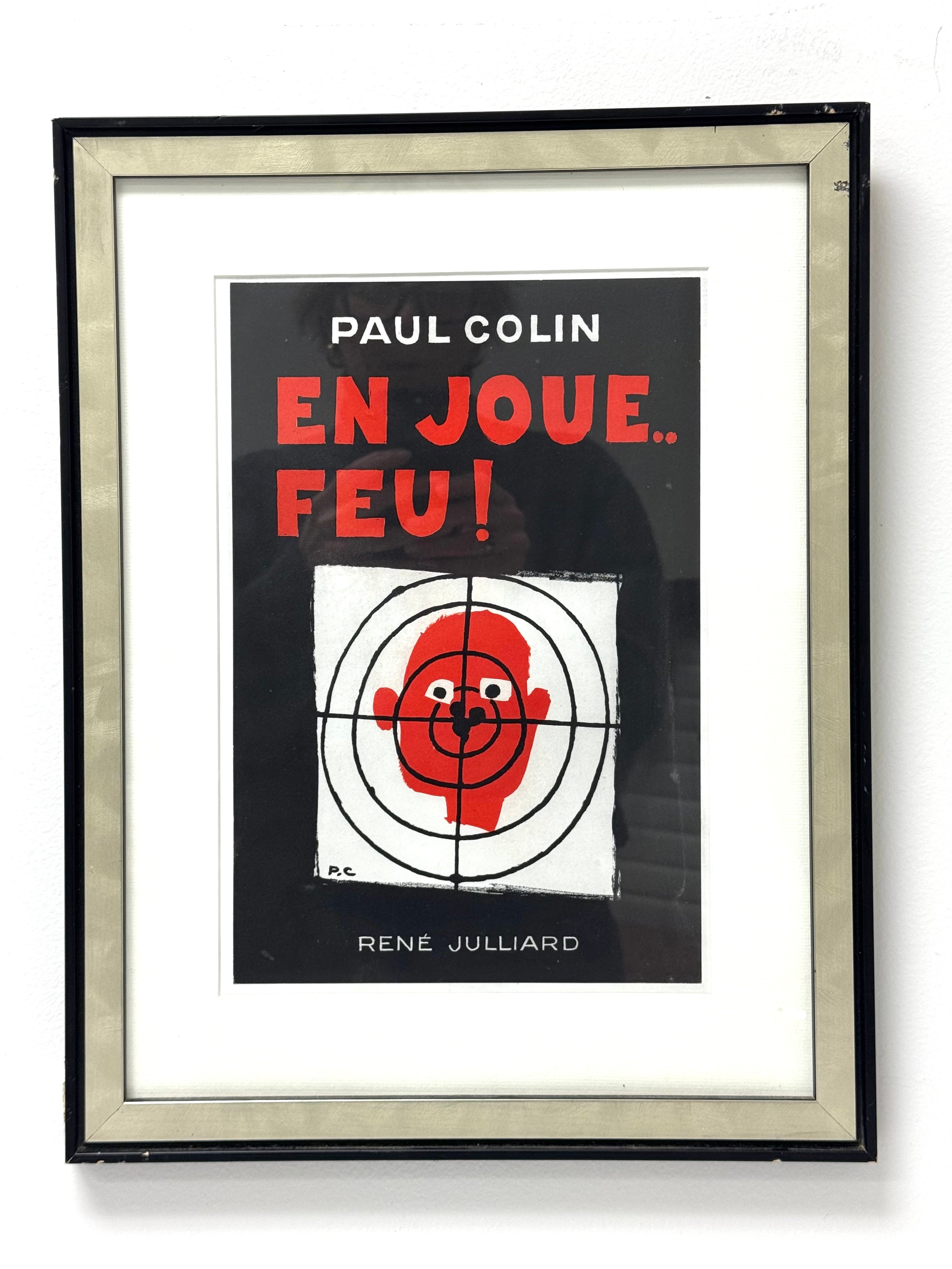 Vintage 'En Joue... Feu' Art Deco Poster Print