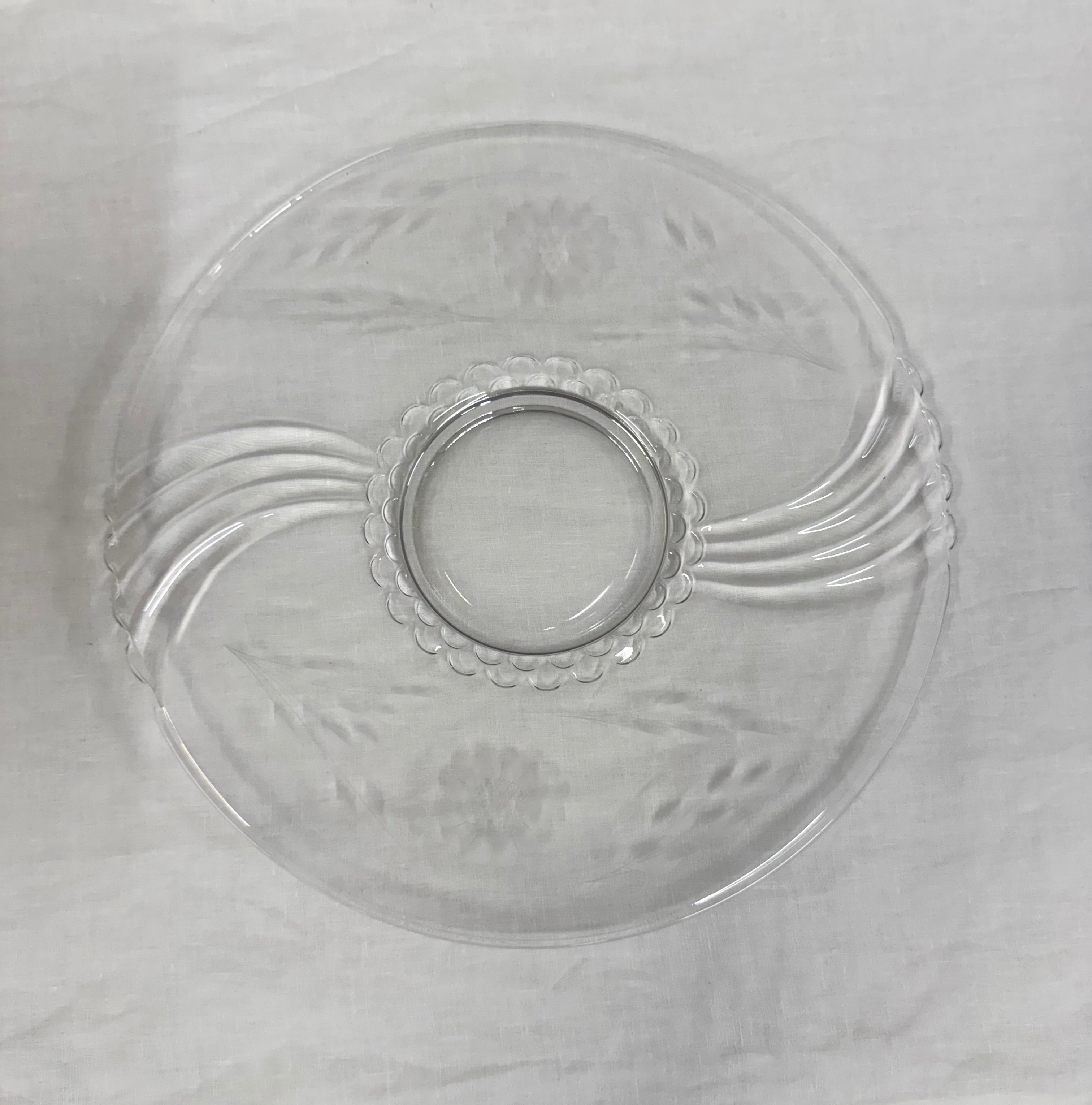 Cornflower Swirl 13" Serving Plate