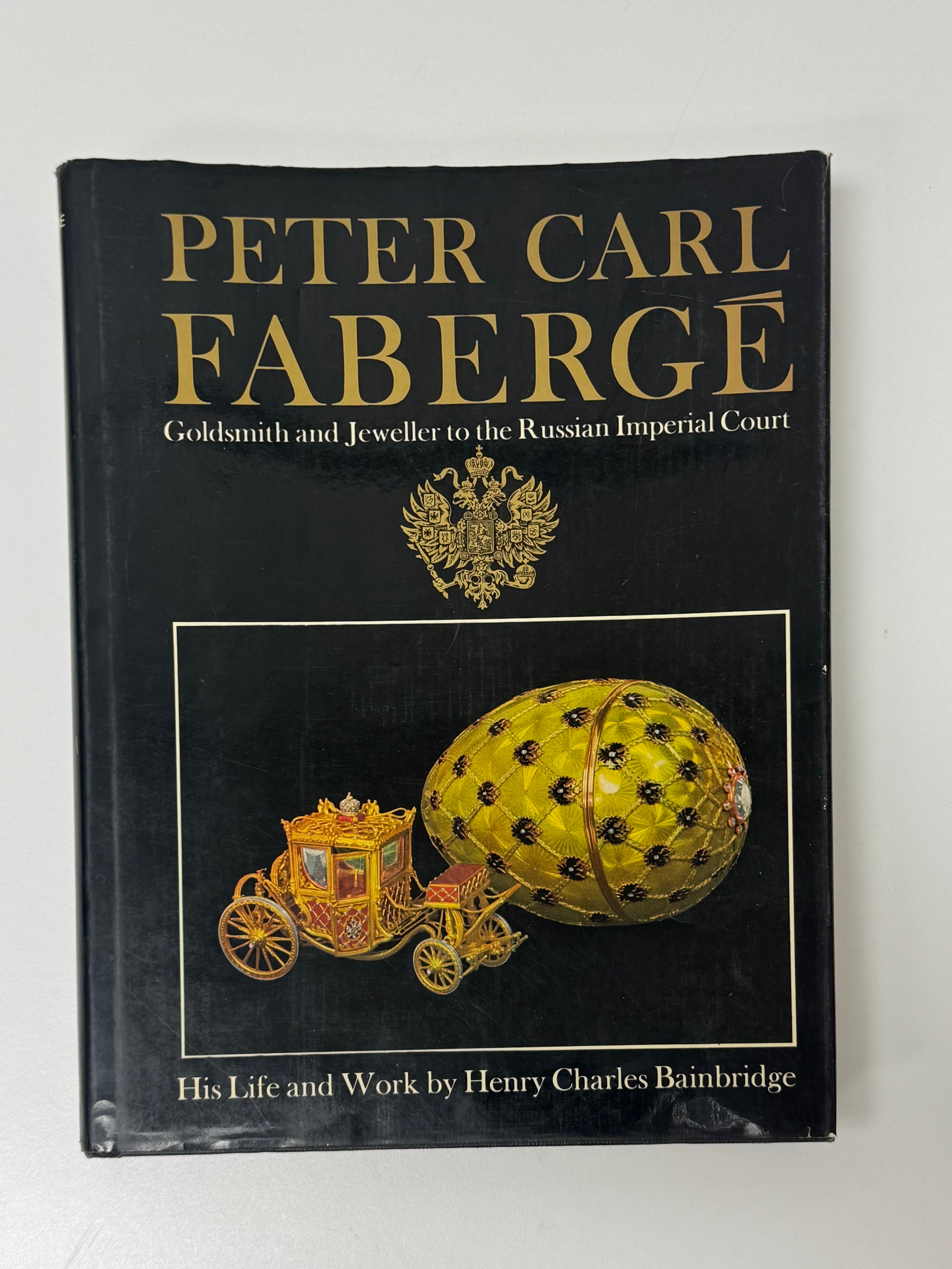 'Peter Carl Faberge' Hardcover