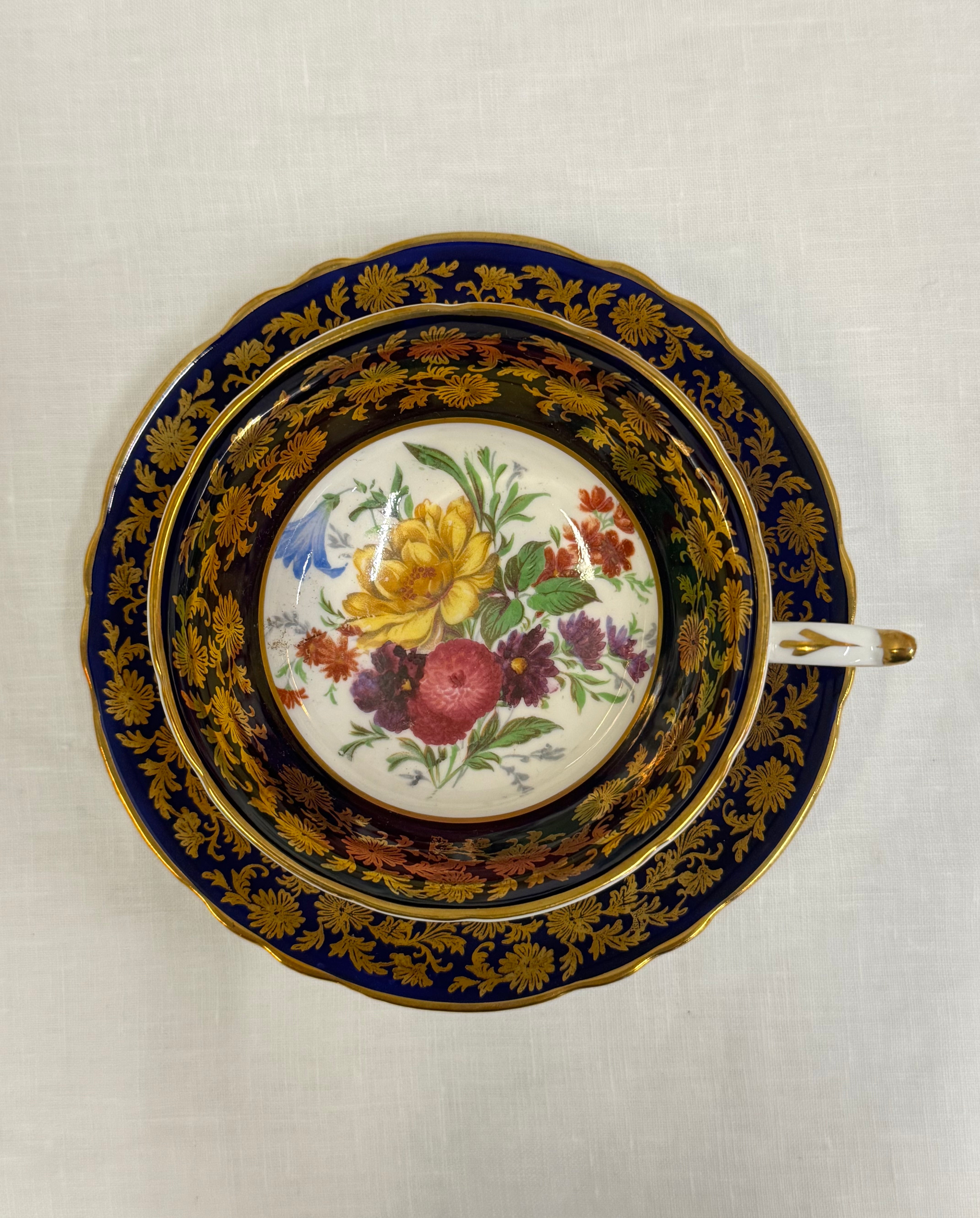 PARAGON Floral Bouquet Cup & Saucer