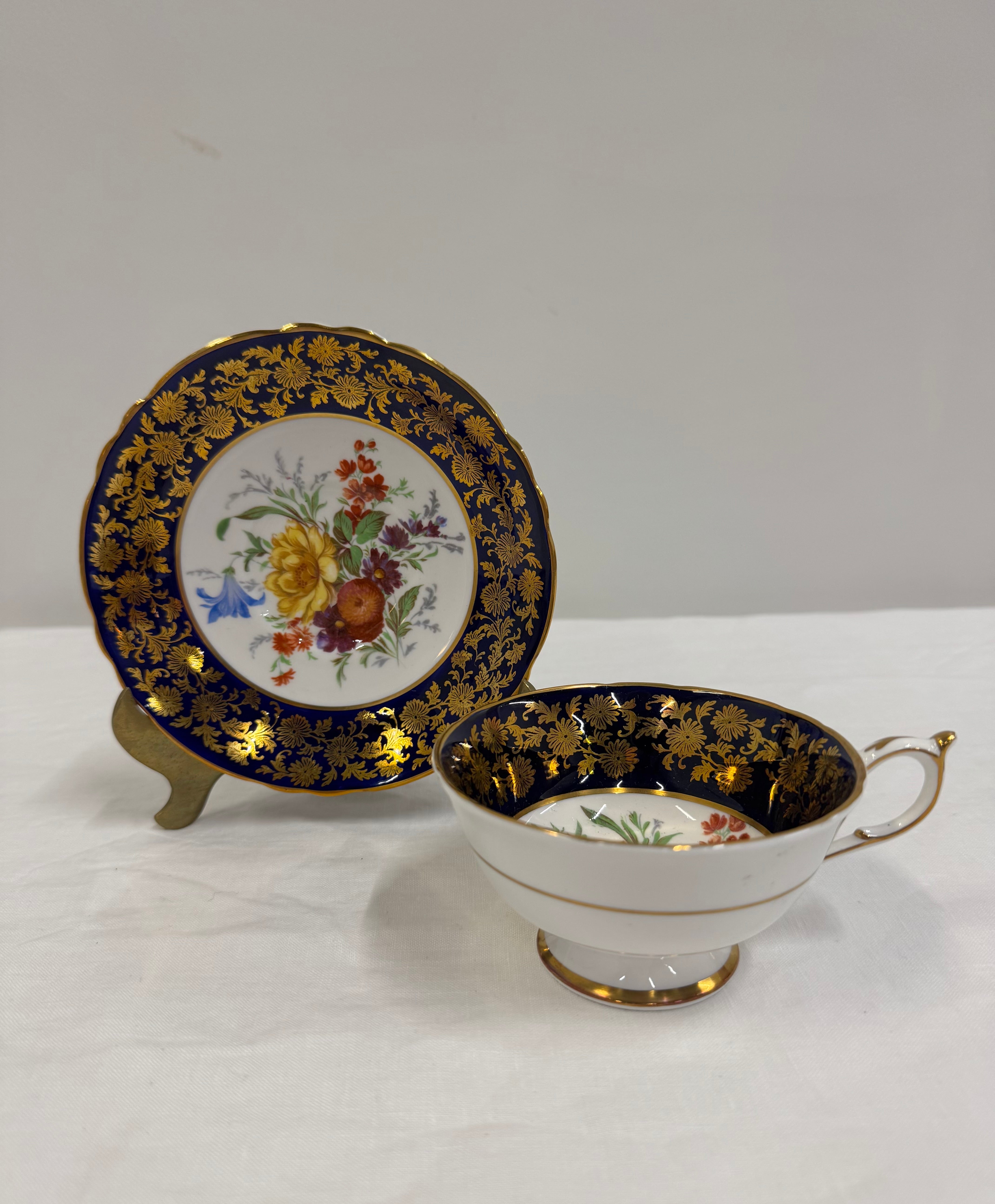 PARAGON Floral Bouquet Cup & Saucer