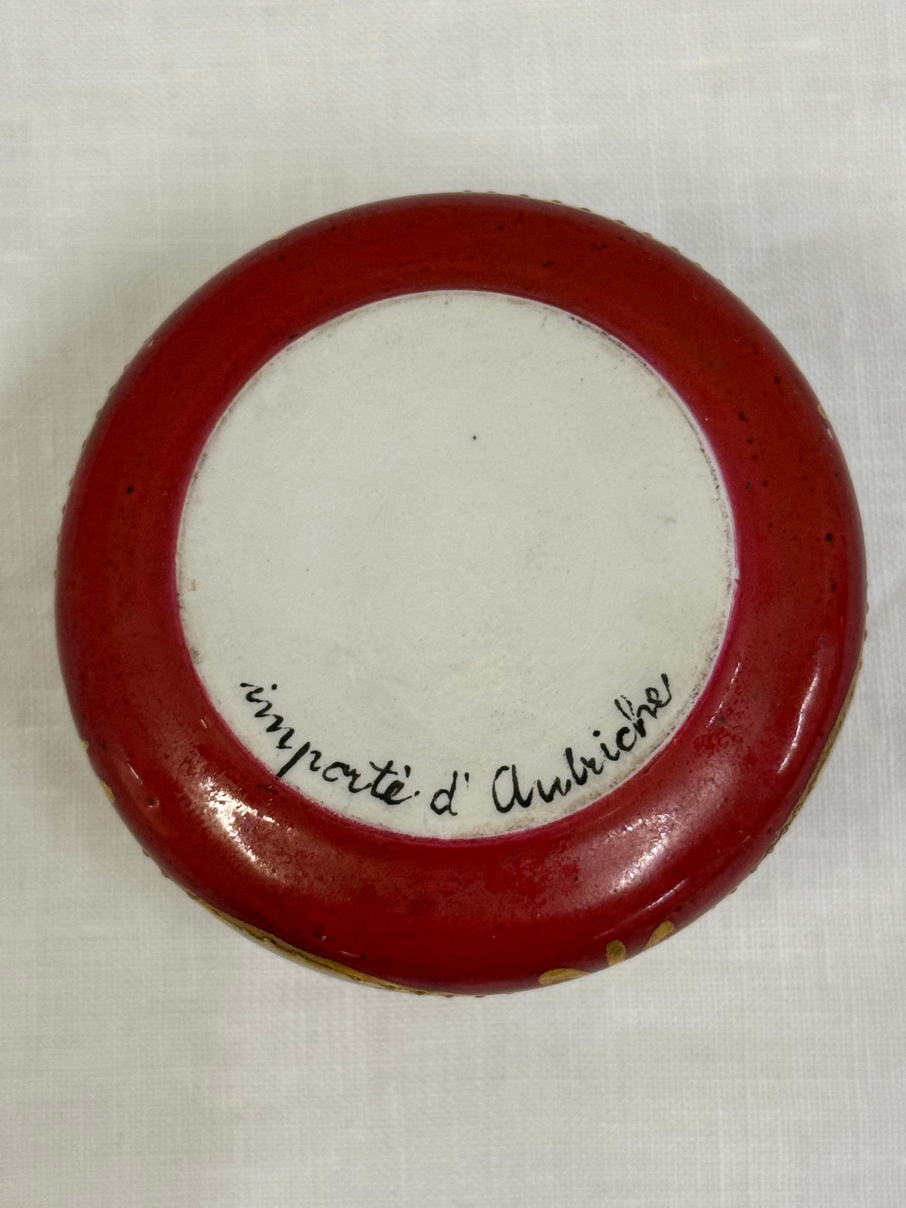 Paris L'Opera Hand-painted Porcelain Trinket Box