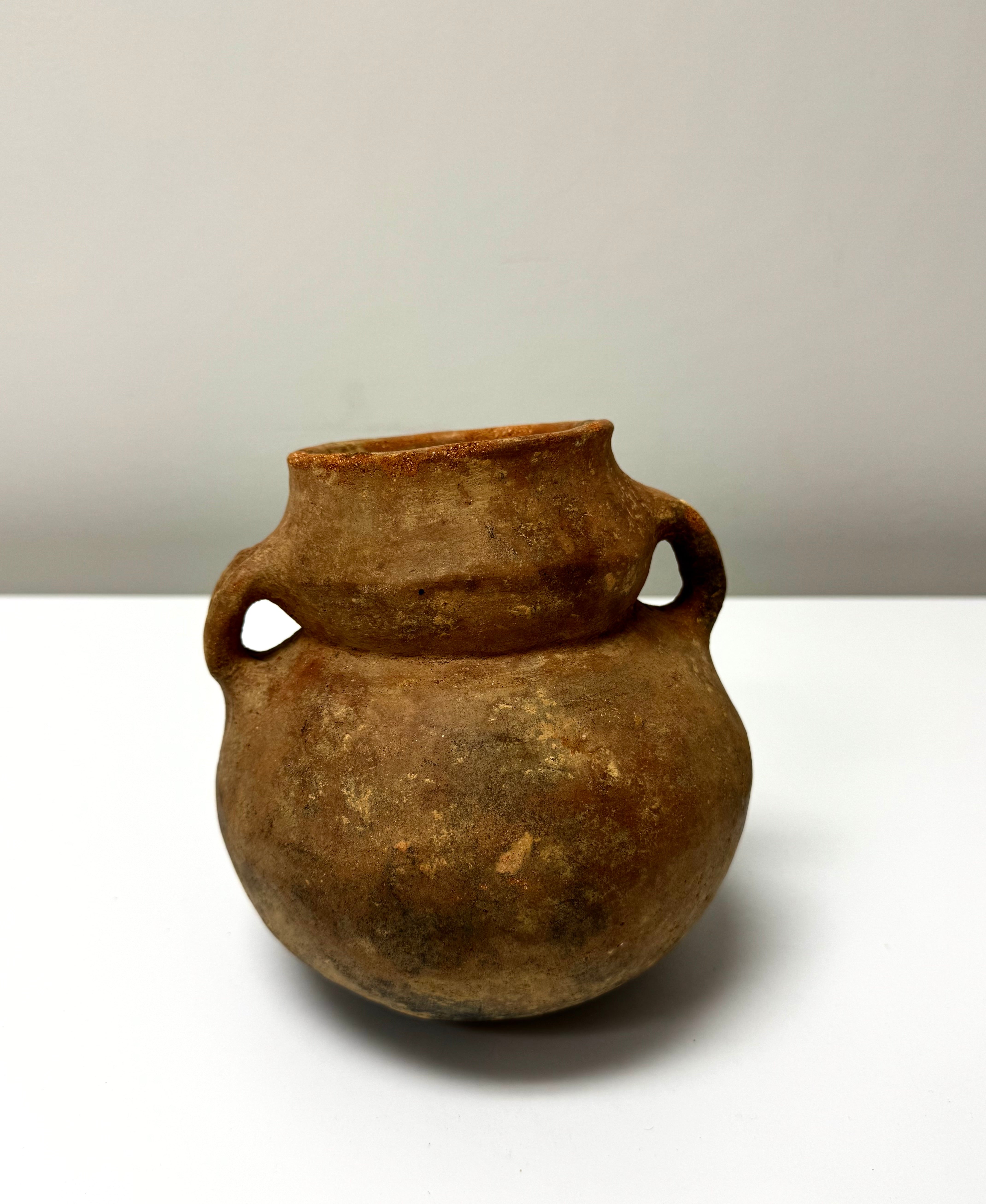 Vintage Hand-made Clay Jug
