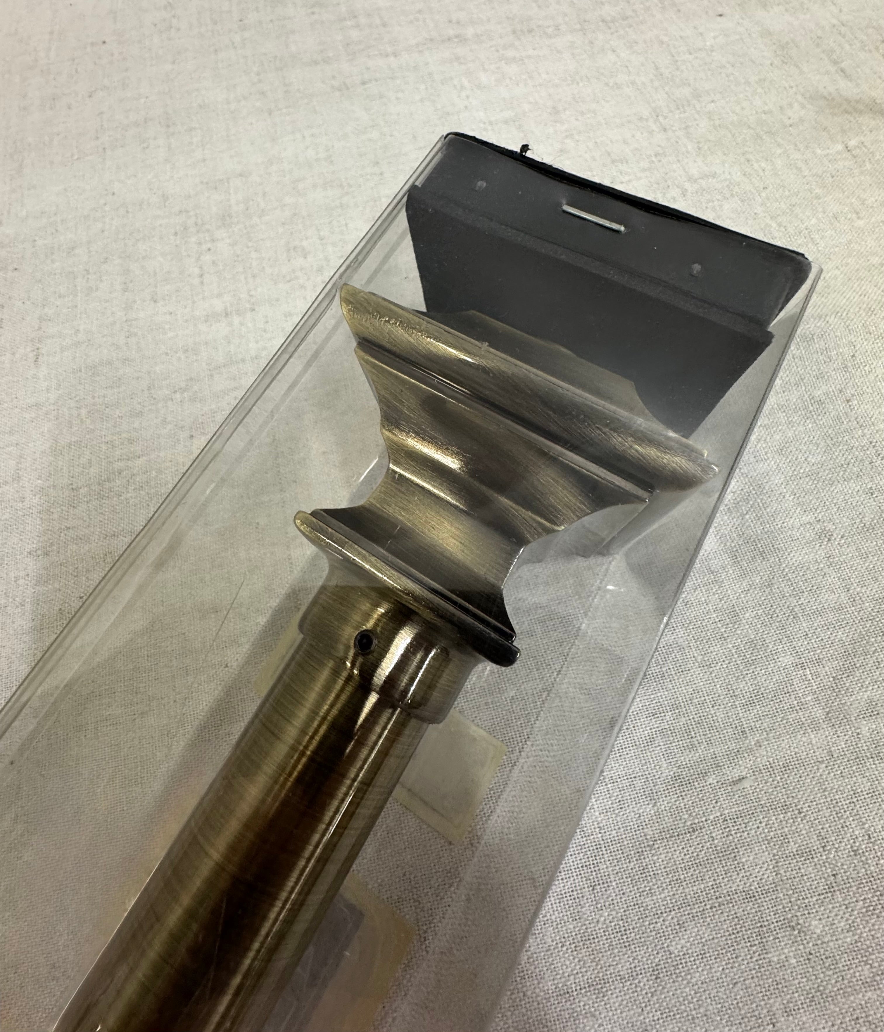 NEW! Antique Brass 48"-86" Curtain Rod