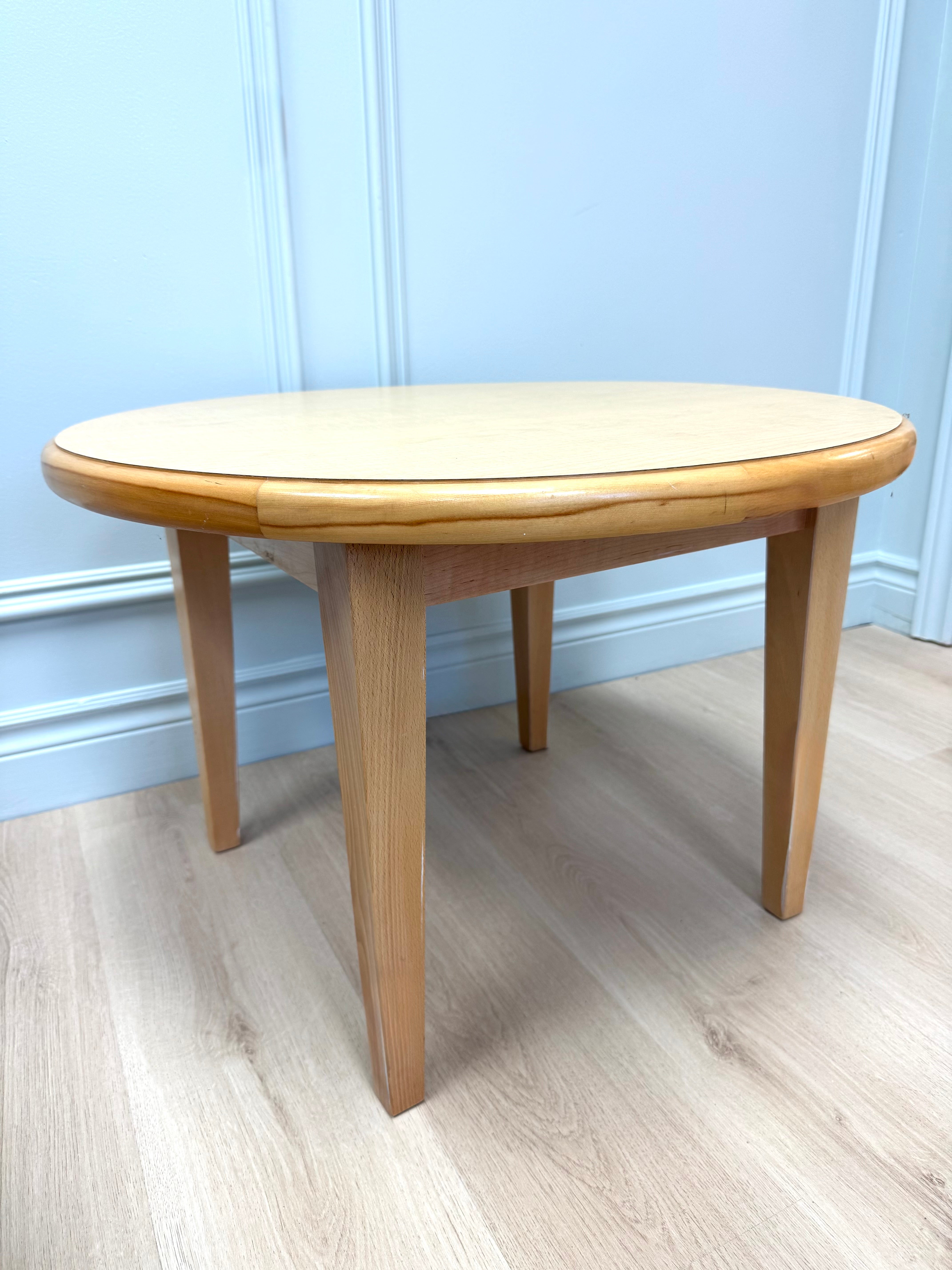 Solid Maple Children's Table & Two Chairs
