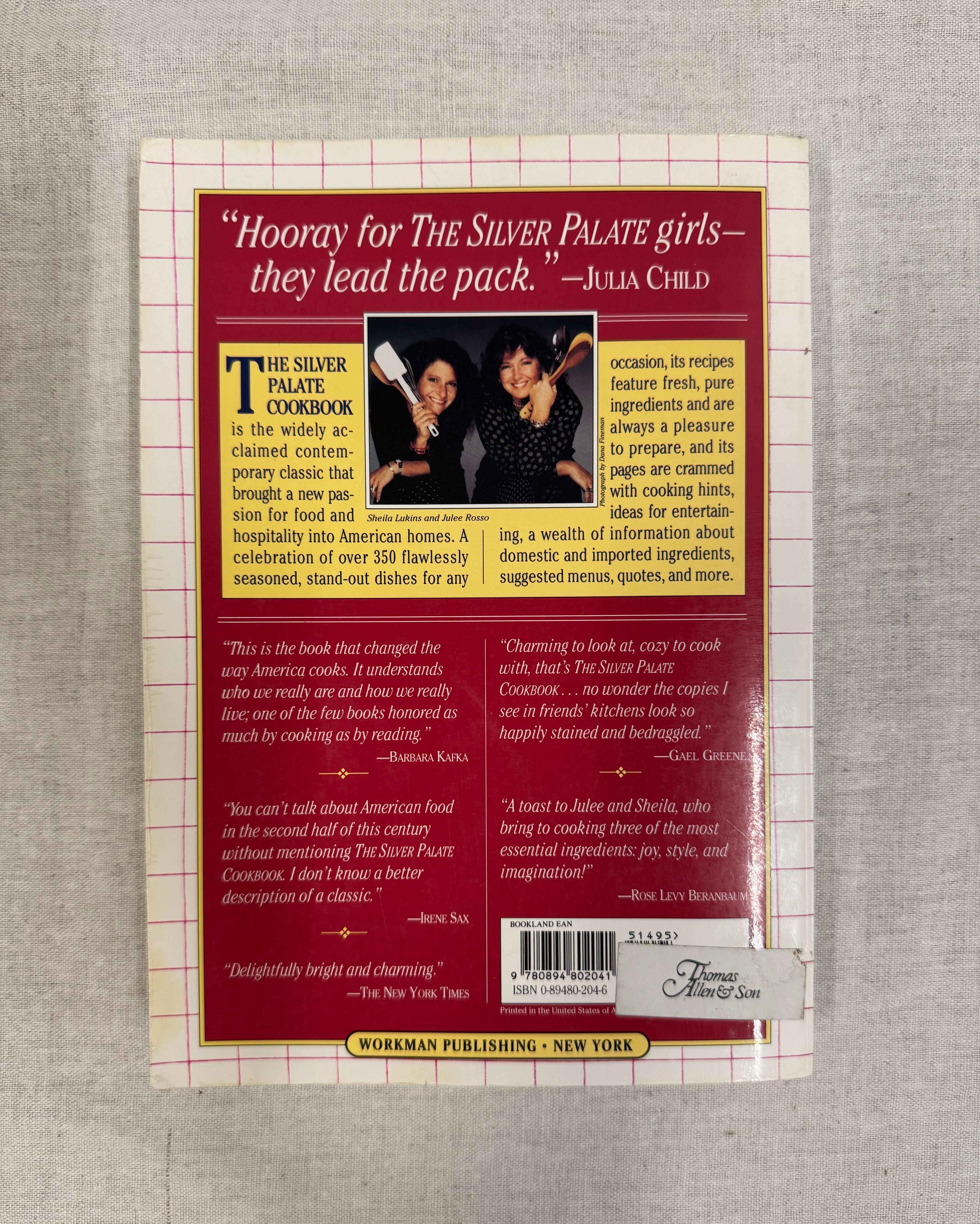 'The Silver Palate Cookbook' Softcover