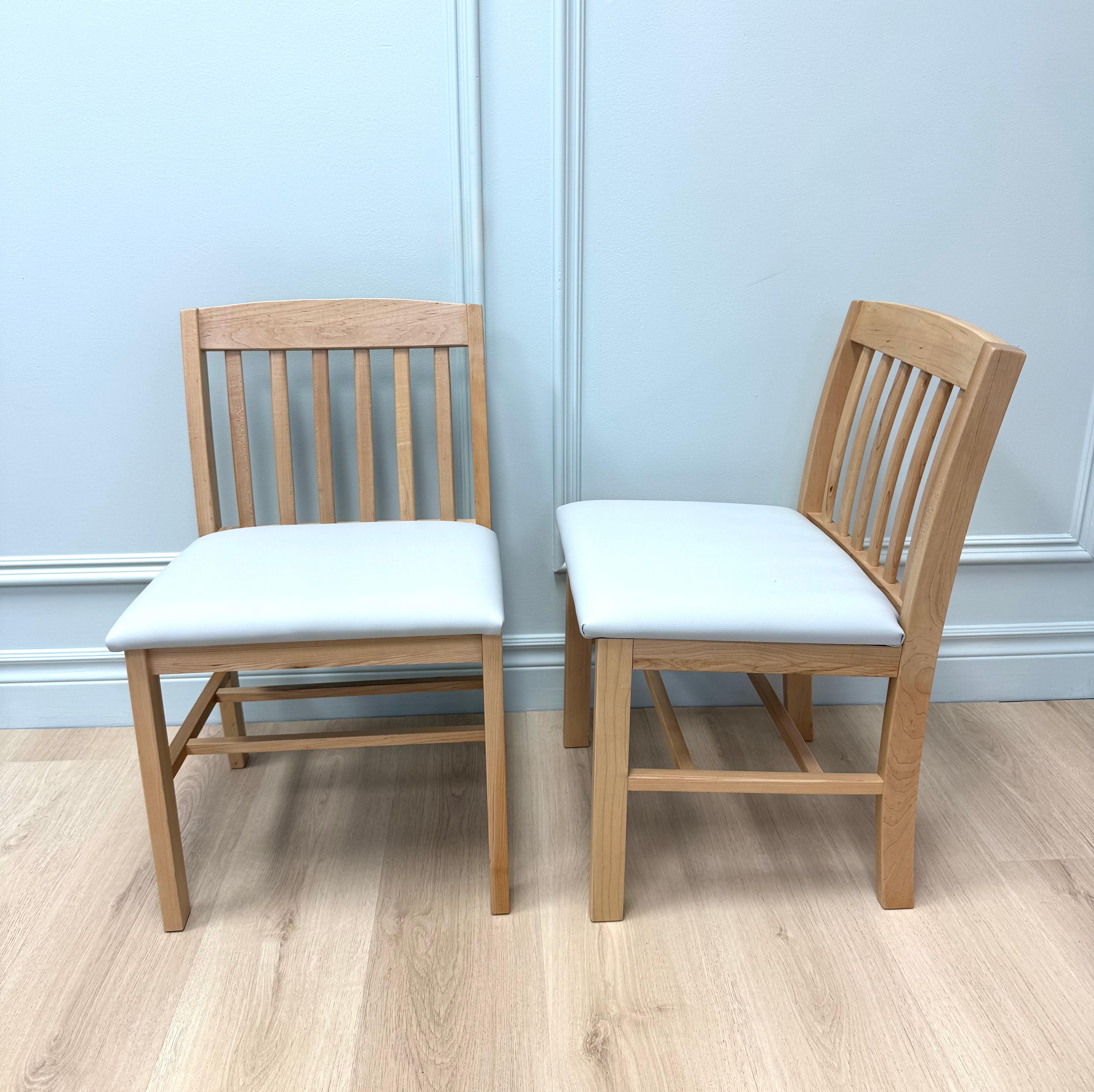 Solid Maple Children's Table & Two Chairs