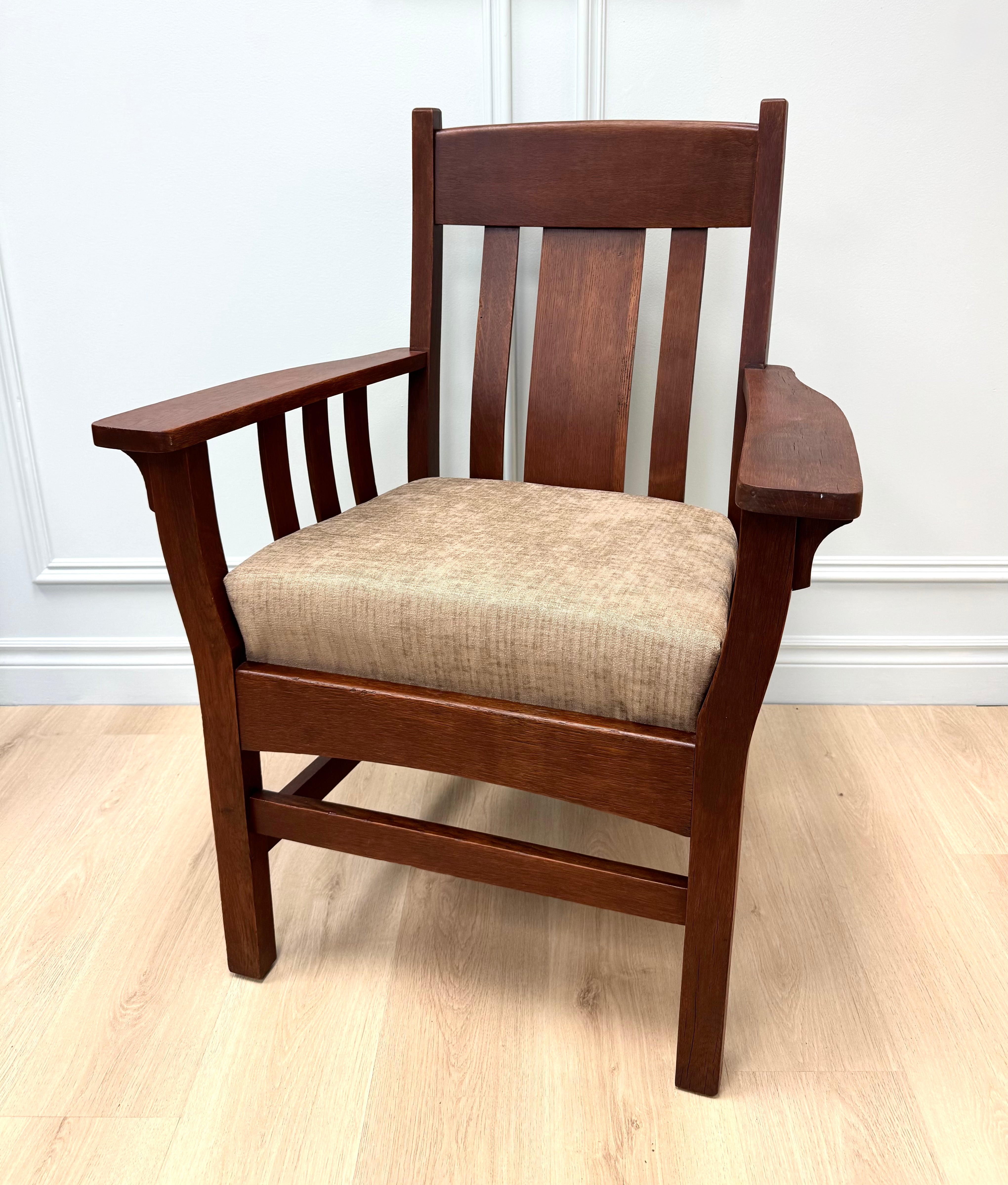 Mission Oak Arm Chair