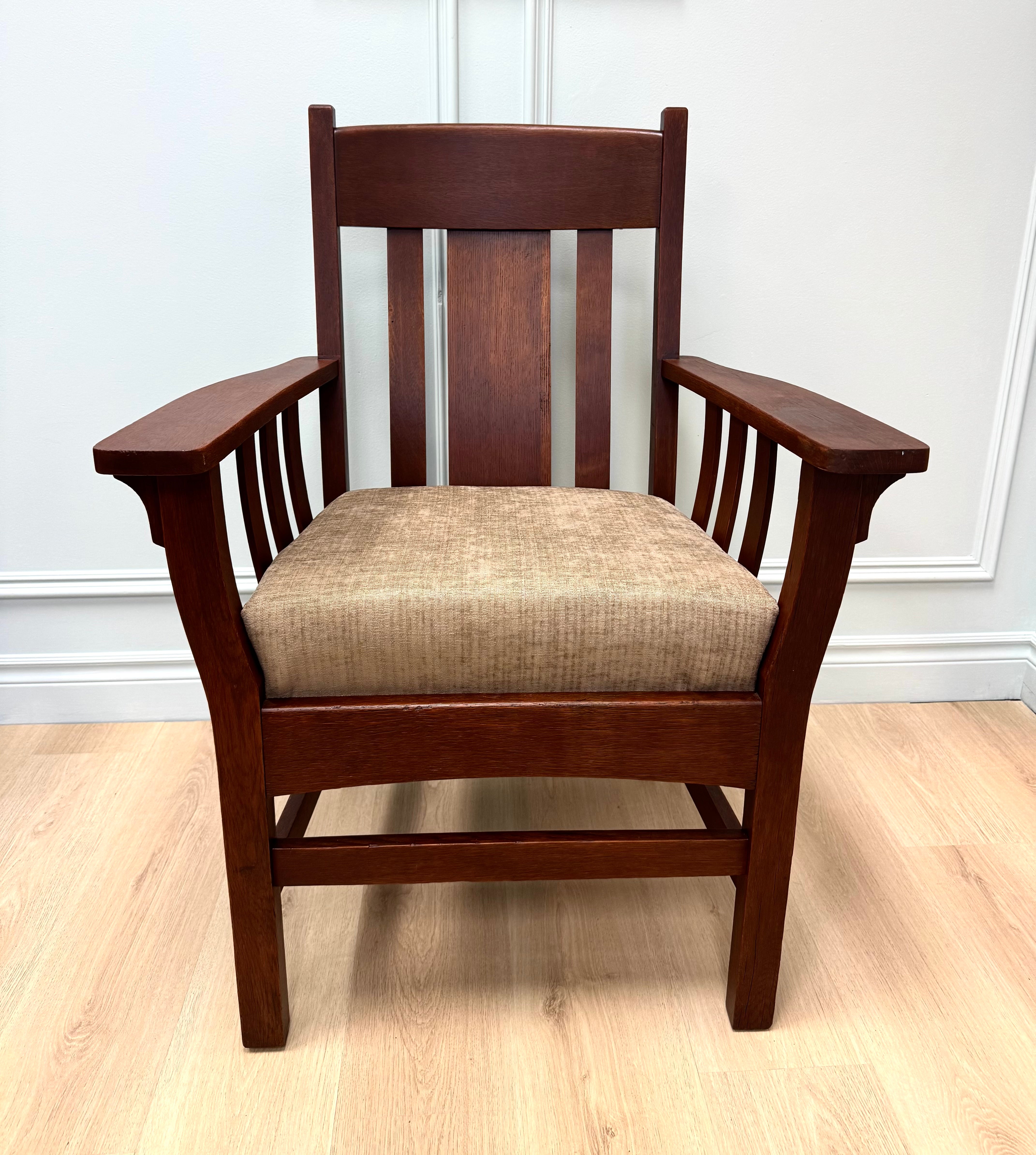 Mission Oak Arm Chair