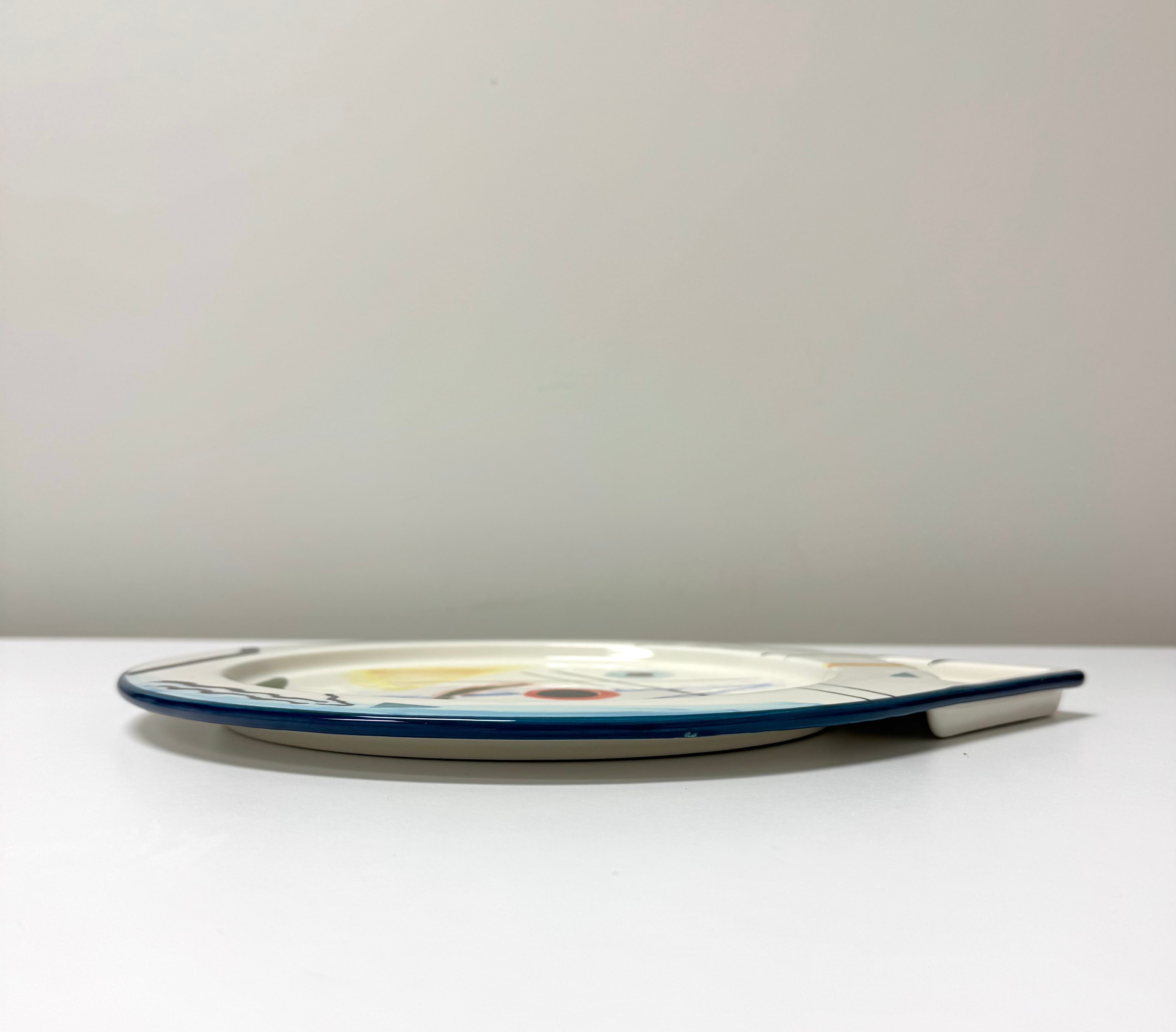ANTICA FORNACE Abstract Serving Plate