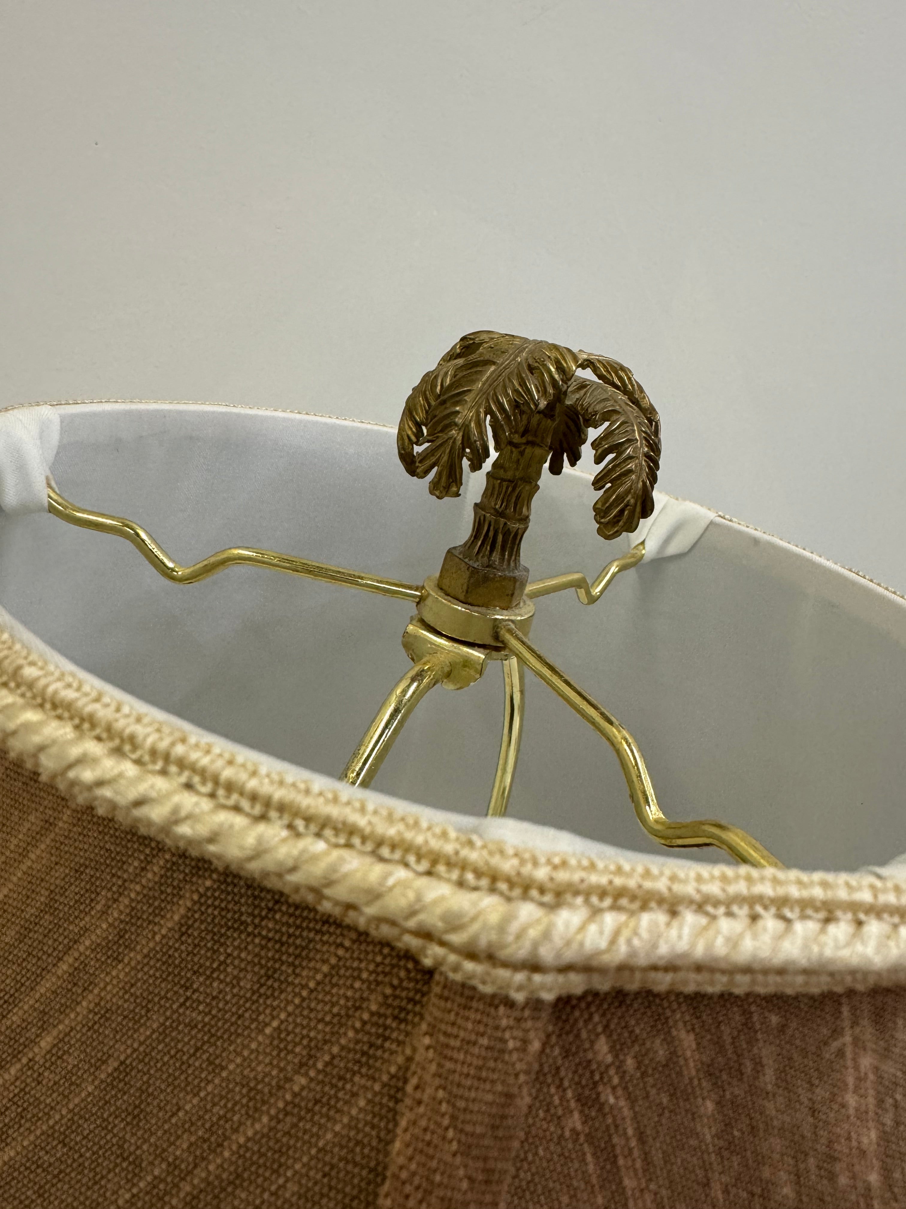 Monkeys Under a Palm Tree Lamp