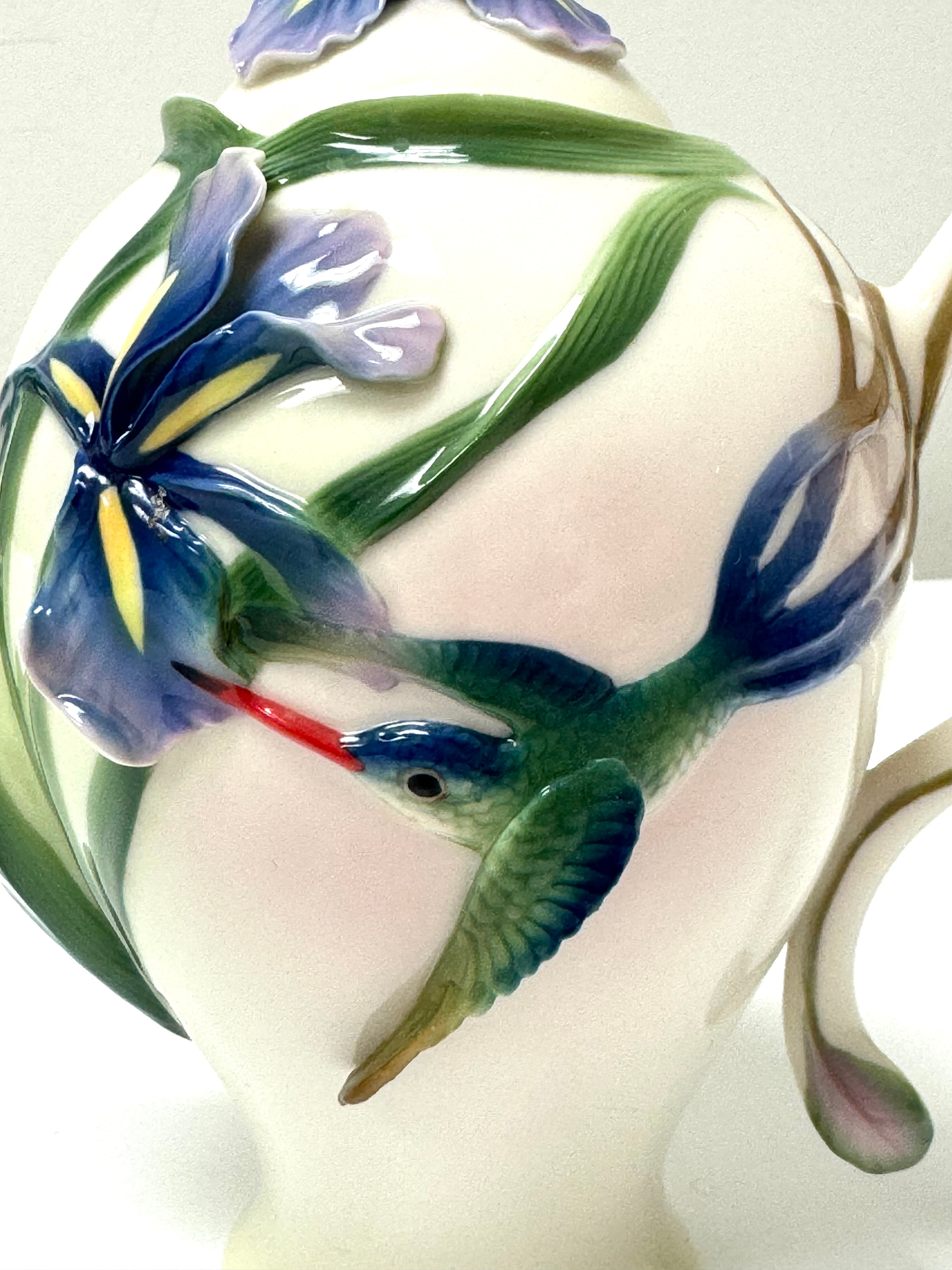 FRANZ 'Long Tail Hummingbird' Teapot